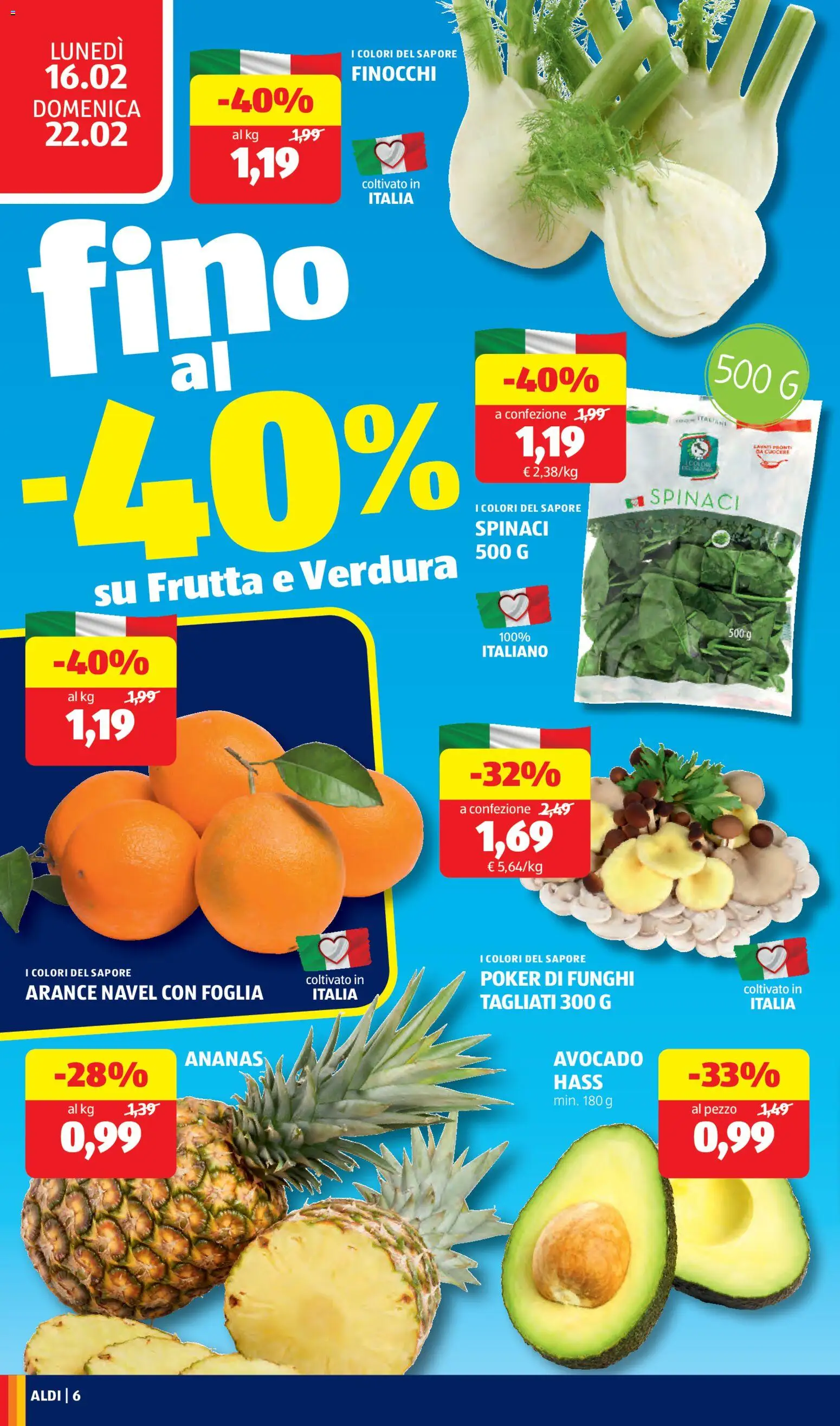 Volantino Aldi del 16.02.2026 | Pagina: 6