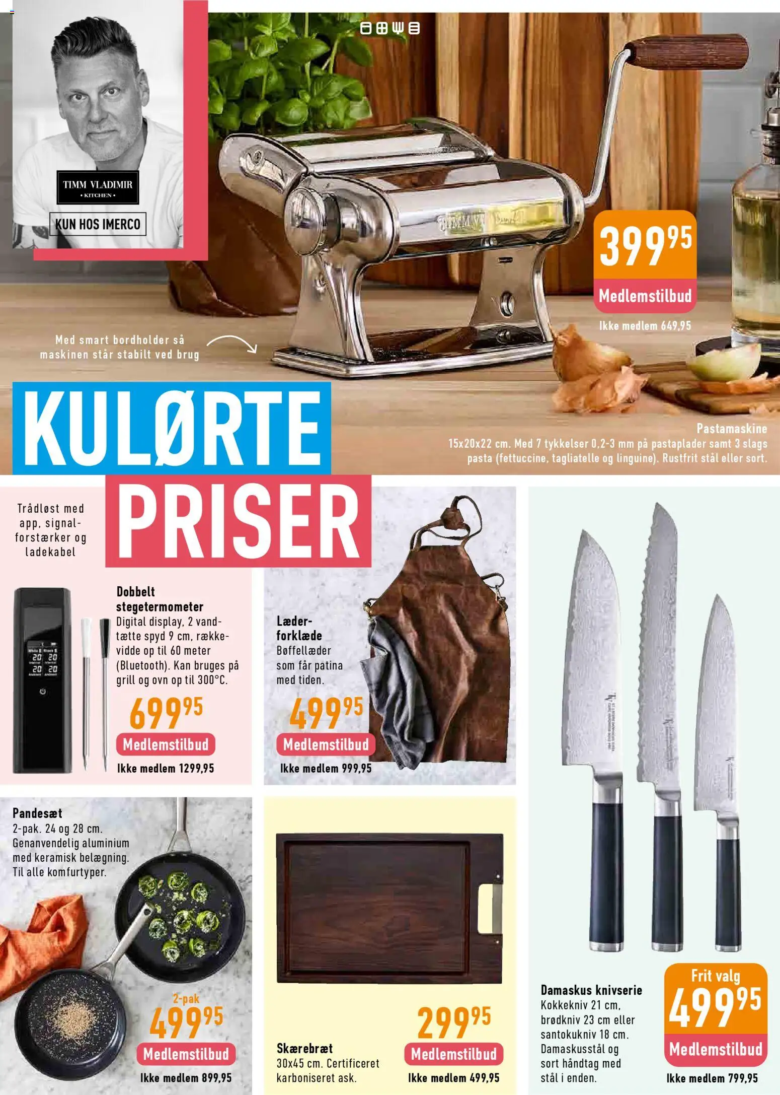 Imerco tilbudsavis – gyldig fra 13.02.2026 | Side: 12 | Produkter: Skærebræt, Pasta, Ovn, Grill
