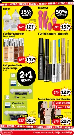 Kruidvat - Black Friday  - Voorbeeld van een folder van Kruidvat, geldig van 25.11.2025 | Pagina: 60 | Producten: Mascara, Crème, Foundation, Kan