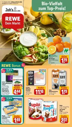 Rewe Prospekt Mannheim / Rheinau	 ab 09.03.2026 gültig