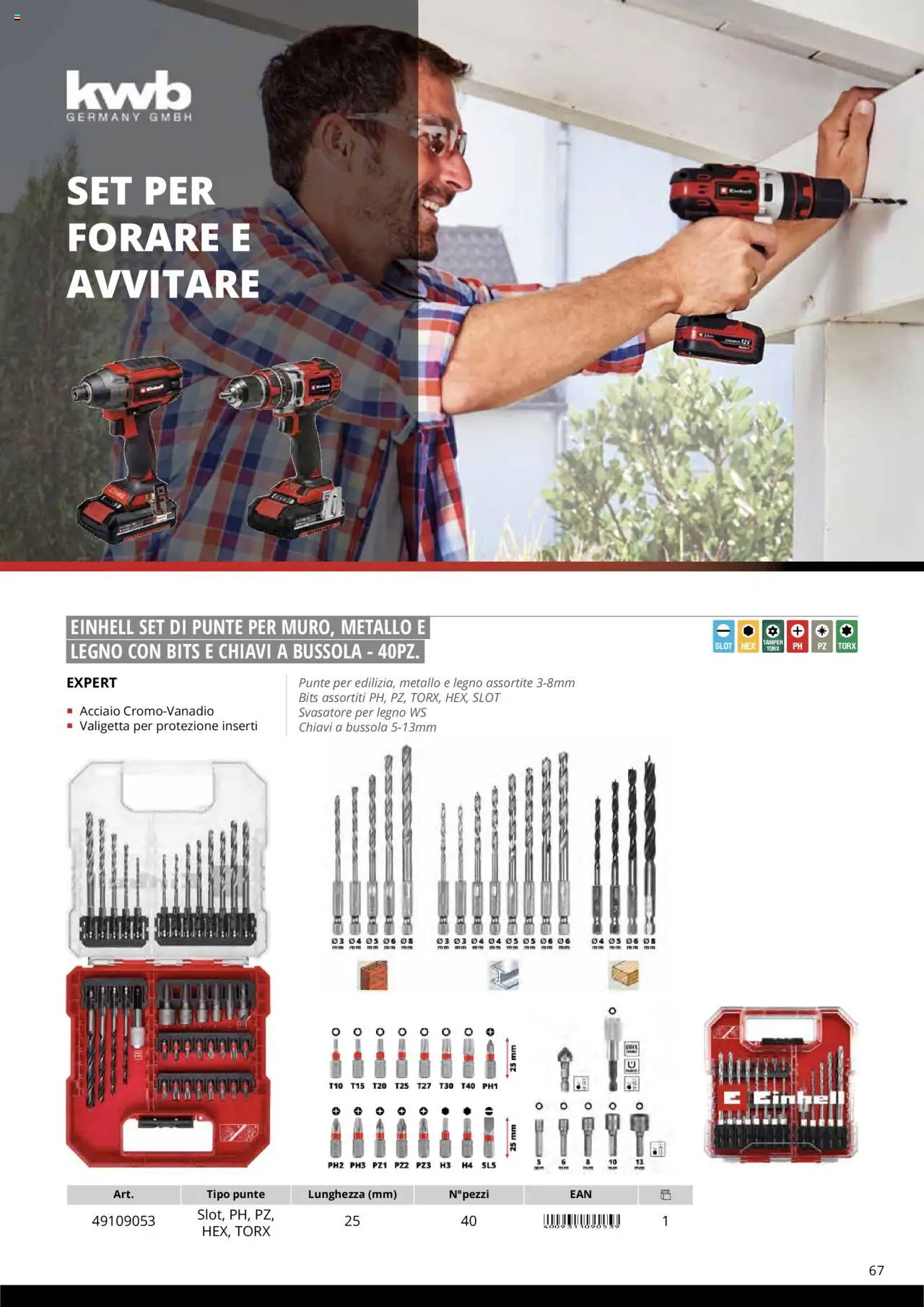 Volantino Einhell del 10.10.2025 | Pagina: 69 | Prodotti: Valigetta