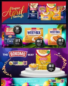 Super Save specials catalogue – valid from 25.04.2026 | Page: 10 | Products: Corn, Iron, Vitamins, Oats