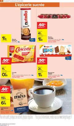  | Page: 10 | Produits: Crackers, Lait, Céréales, Biscuits