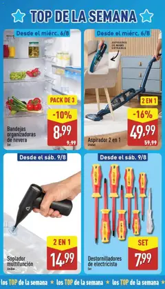 Aldi folleto Península │ válido desde el 04.08.2025 | Página: 3 | Productos: Nevera, Aspirador