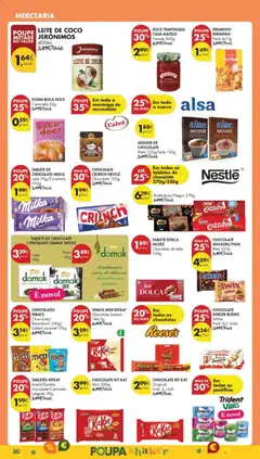 Pré-visualização CHOCOLATE CRUNCH NESTLÉ, Chocolate 100g válido de 02.12.2025 | Página: 36