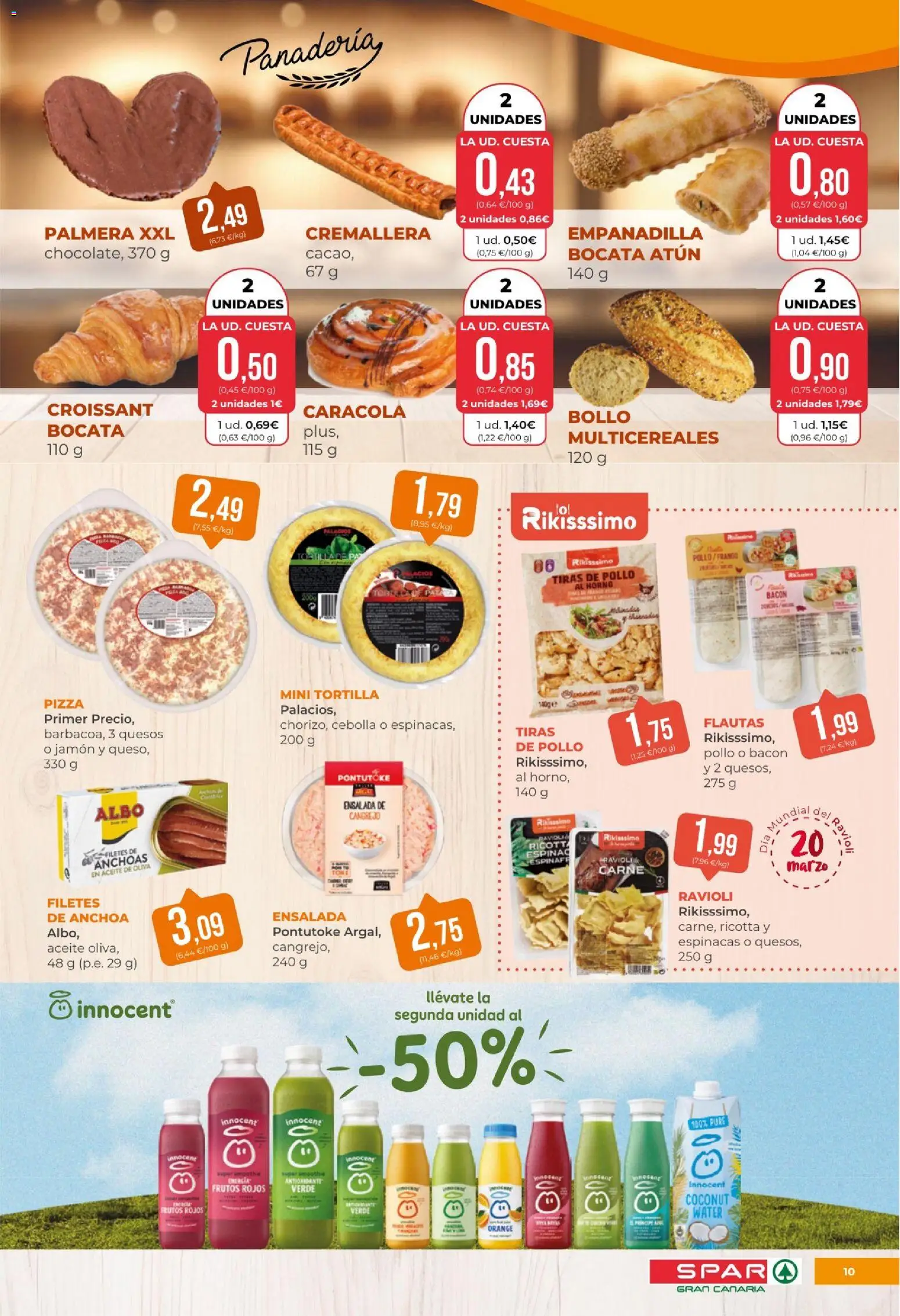 Spar - folleto │ válido desde el 20.03.2026 | Página: 10 | Productos: Aceite, Pizza, Πορσελάνη, Aceite de oliva
