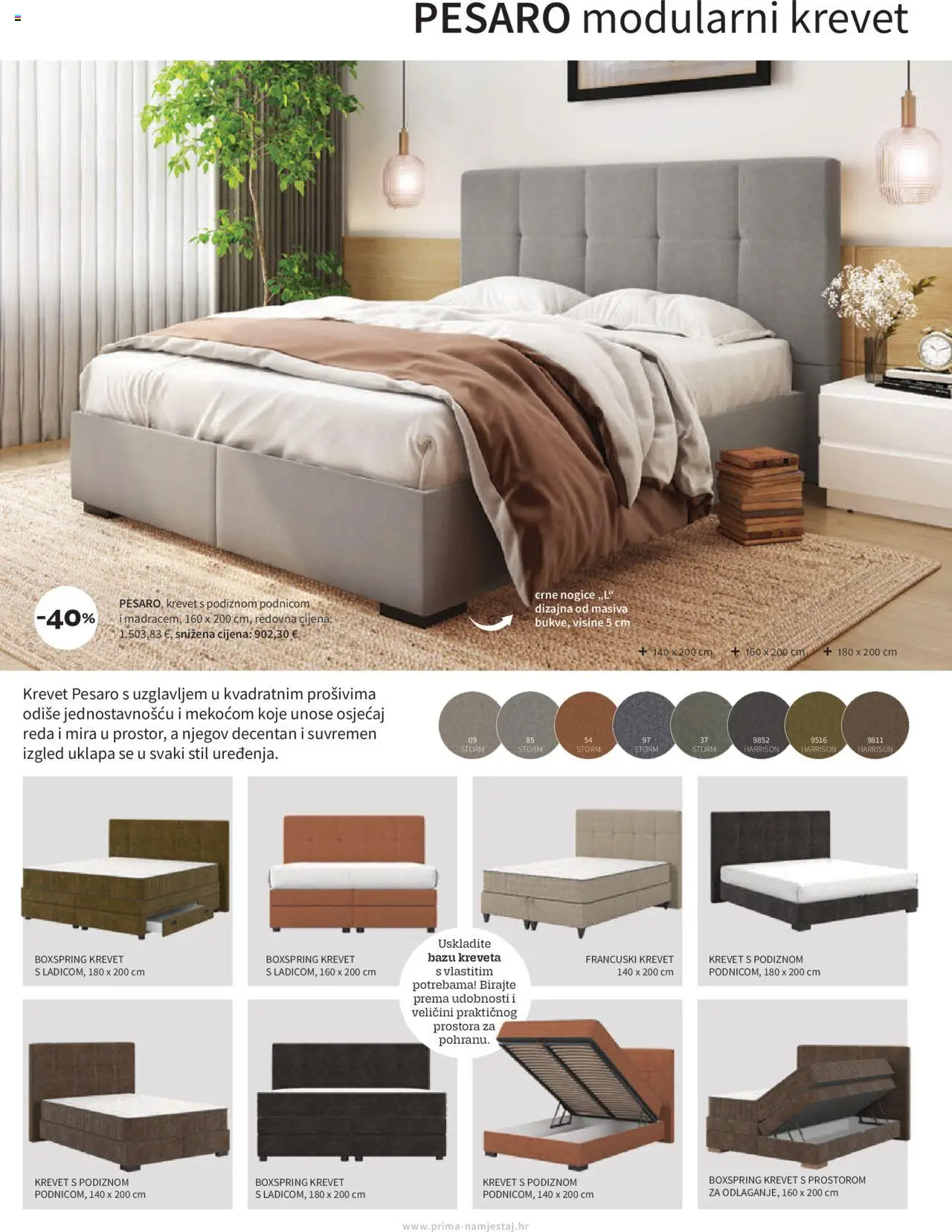 Prima katalog | vrijedi od 01.10.2025 | Stranica: 15 | Proizvodi: Krevet, Francuski krevet