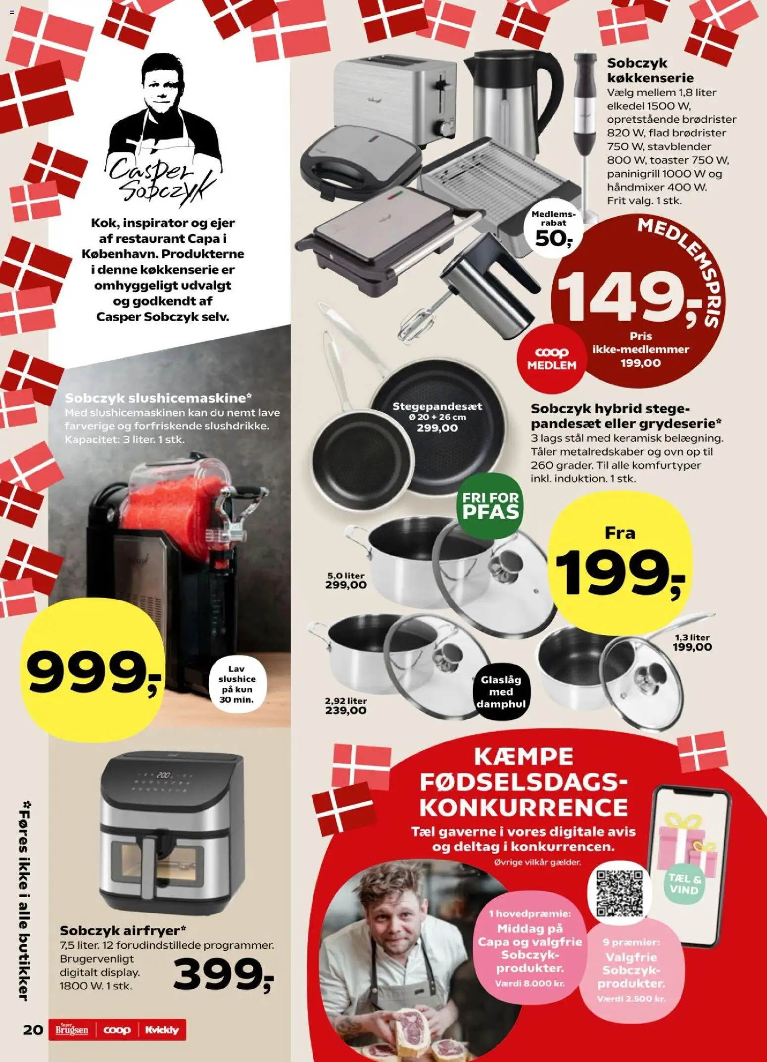 Super Brugsen tilbudsavis – gyldig fra 01.05.2026 | Side: 20 | Produkter: Brødrister, Ovn