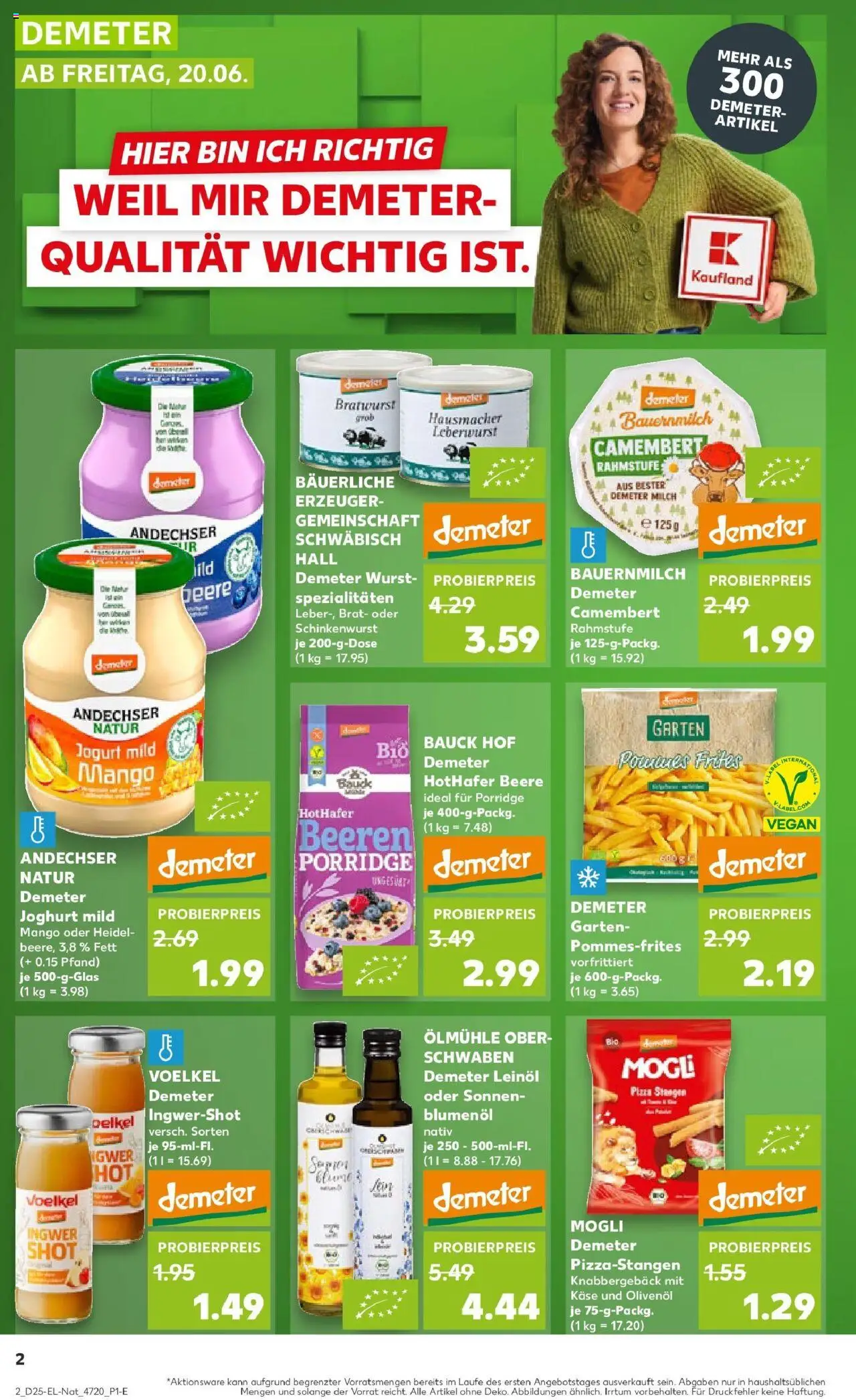 Kaufland prospekt Limburg An Der Lahn	 - gültig ab dem 18.06.2025 | Seite: 2