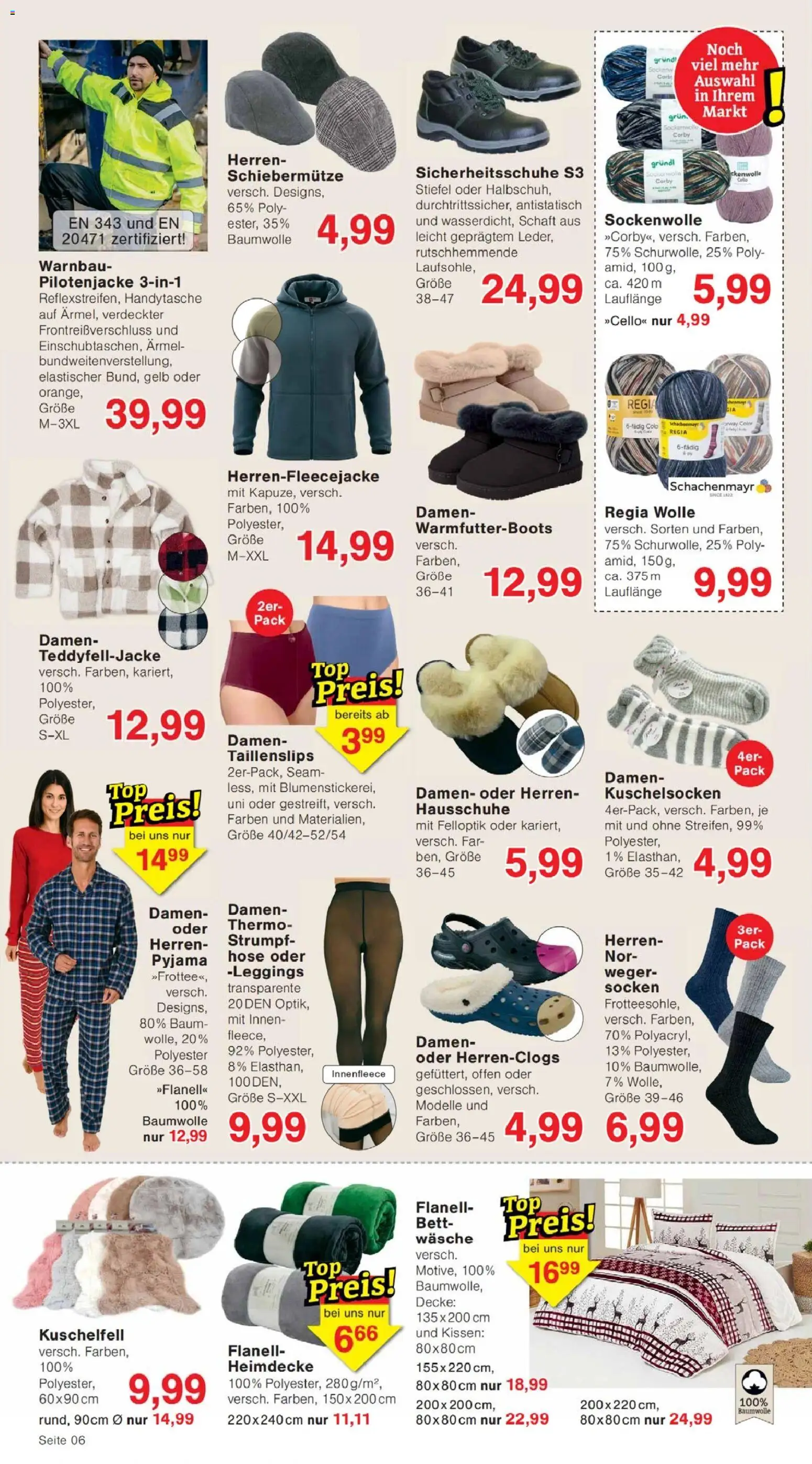 Jawoll Prospekt – gültig ab 05.01.2026 | Seite: 10 | Produkte: Pyjama, Leggings, Stiefel, Hausschuhe