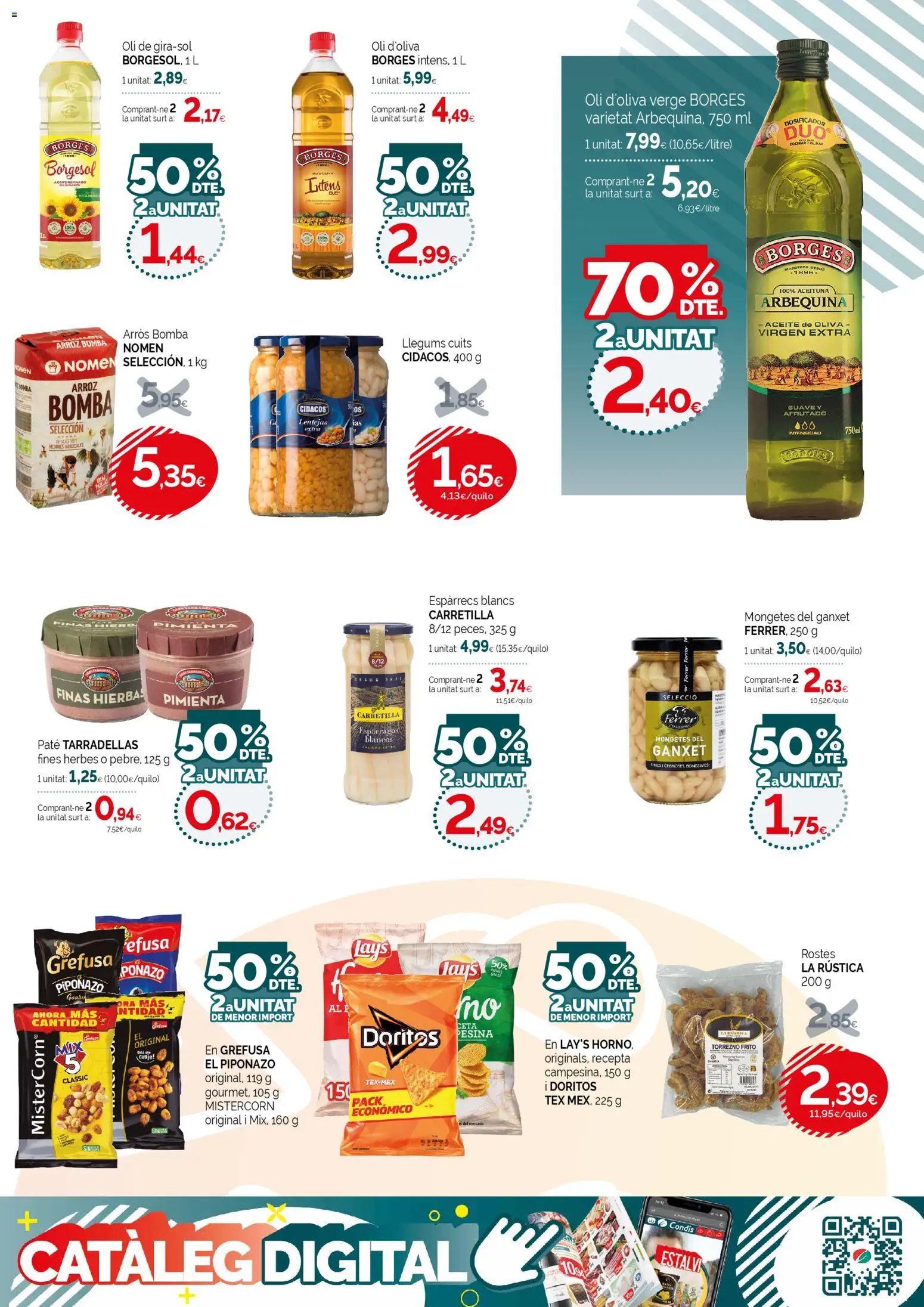 Condis folleto life │ válido desde el 03.12.2025 | Página: 15 | Productos: Aceite, Paté, Arroz, Aceite de oliva