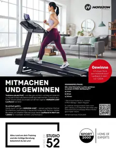 Sport2000 Prospekt Training ab 26.01.2026 gültig | Seite: 44 | Produkte: Laufband