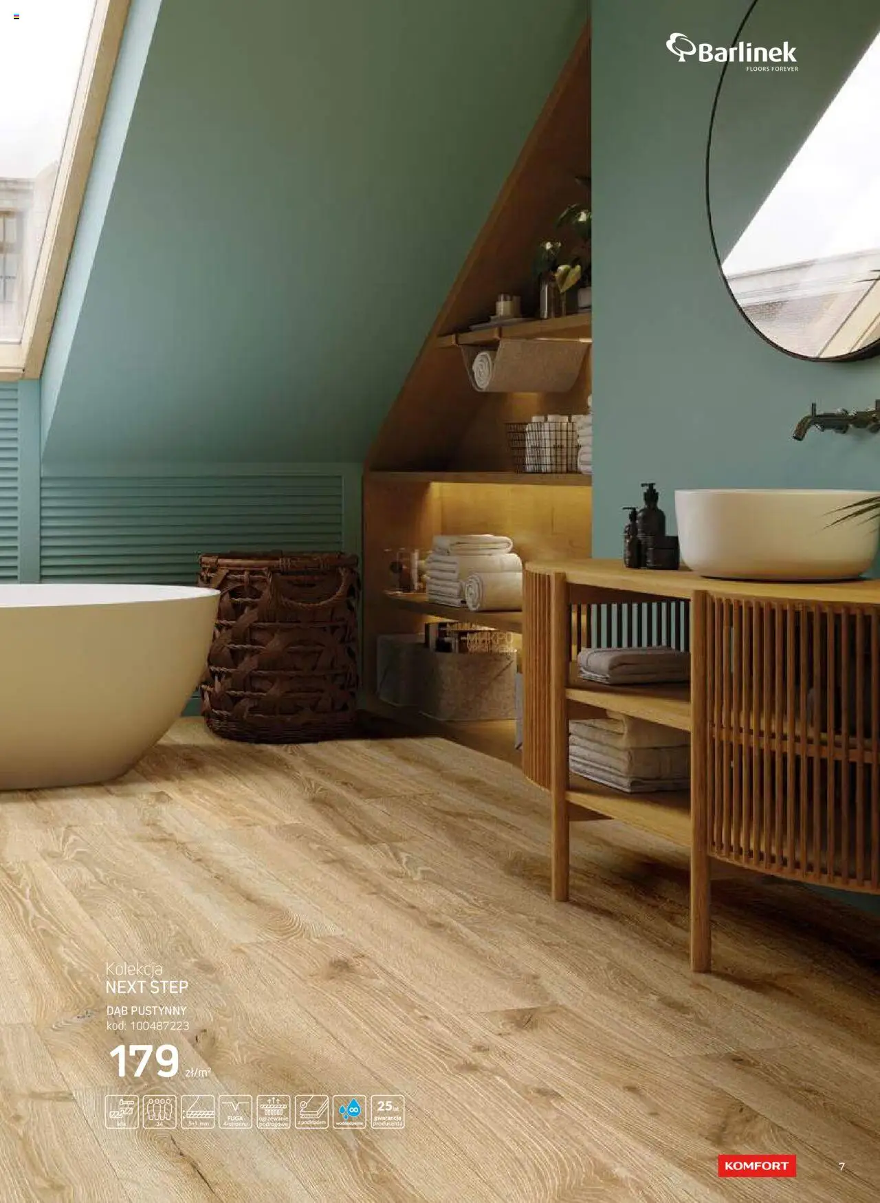 Komfort Gazetka - Katalog Podłogi I Drzwi od 26.06.2024 | Strona: 7