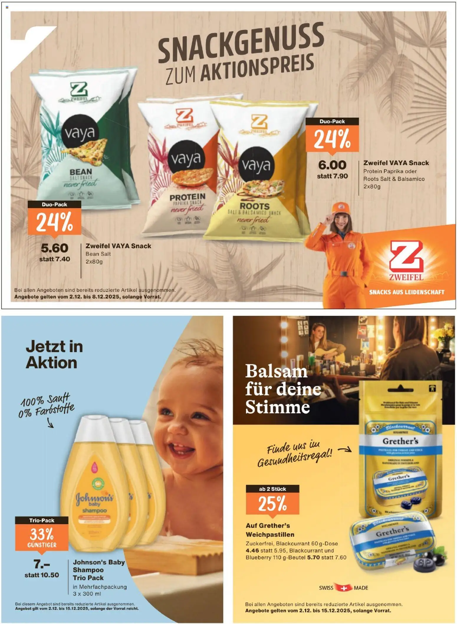 Migros Magazin – gültig ab 02.12.2025 | Seite: 52 | Produkte: Balsamico, Shampoo