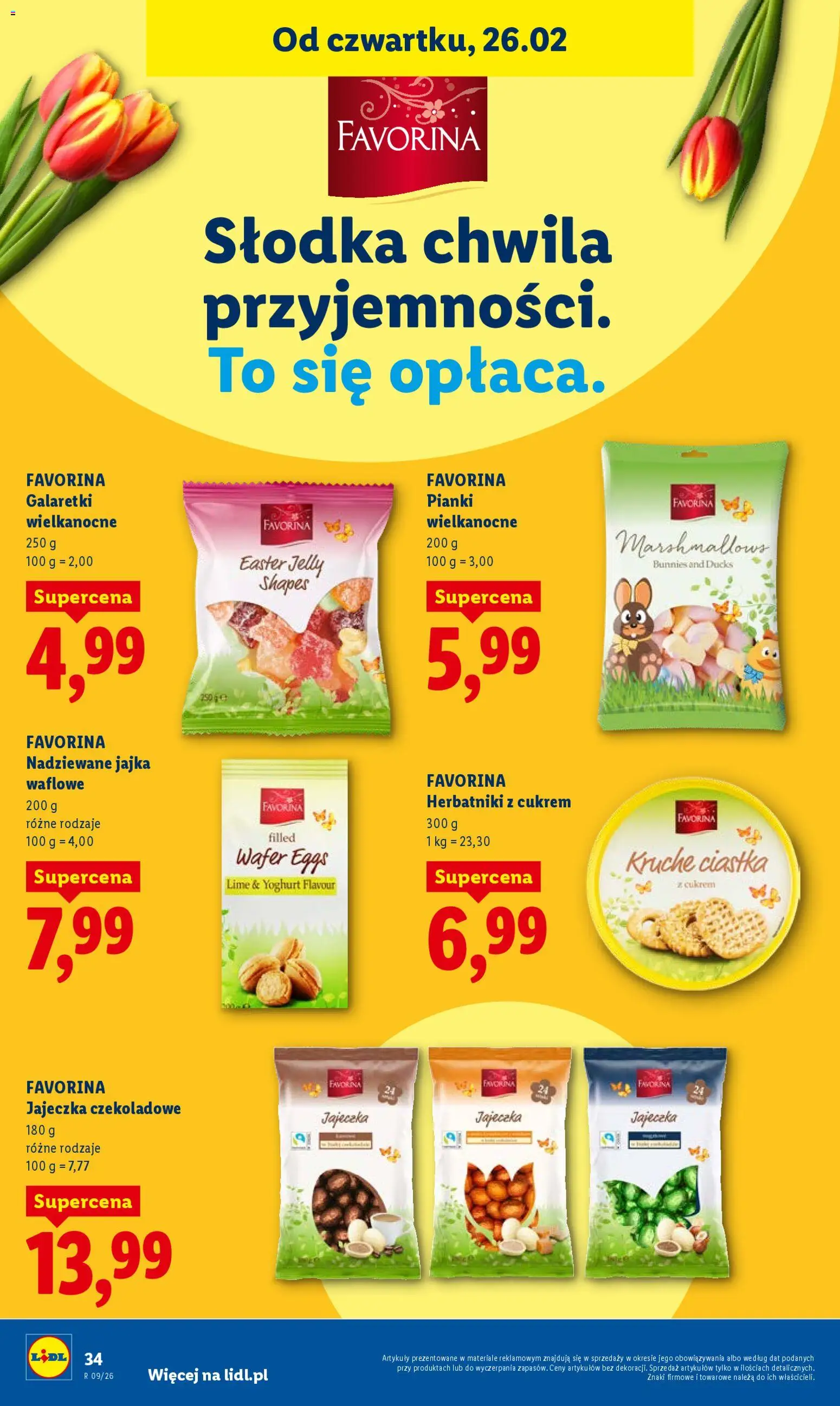 Lidl Polsko leták od 26.02.2026 | Strana: 34 | Produkty: Marshmallows