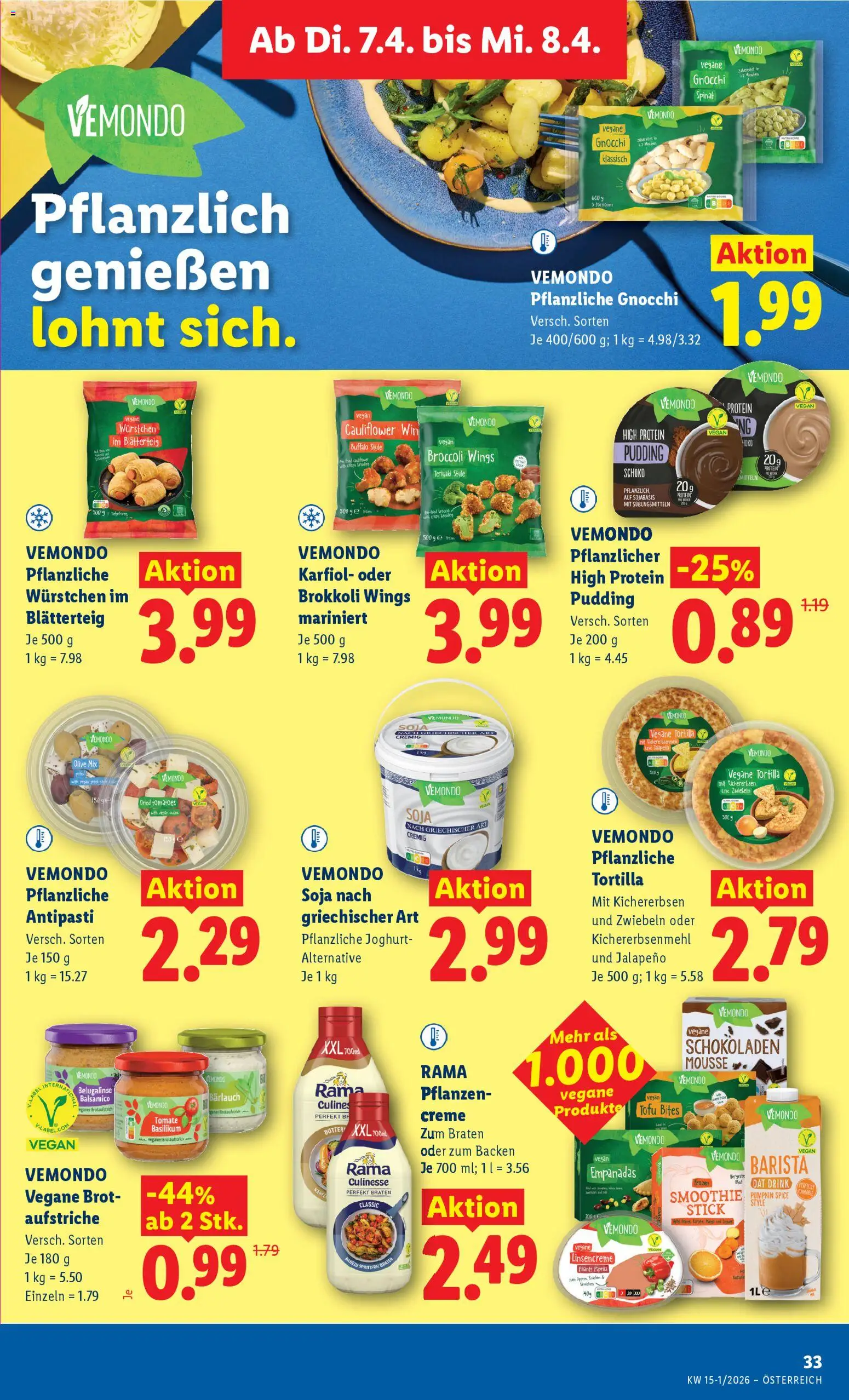 Lidl Flugblatt - Eisenstadt, Ebenfurth, Mattersburg gültig ab 02.04.2026 | Seite: 38 | Produkte: Zwiebeln, Creme, Joghurt, Brot