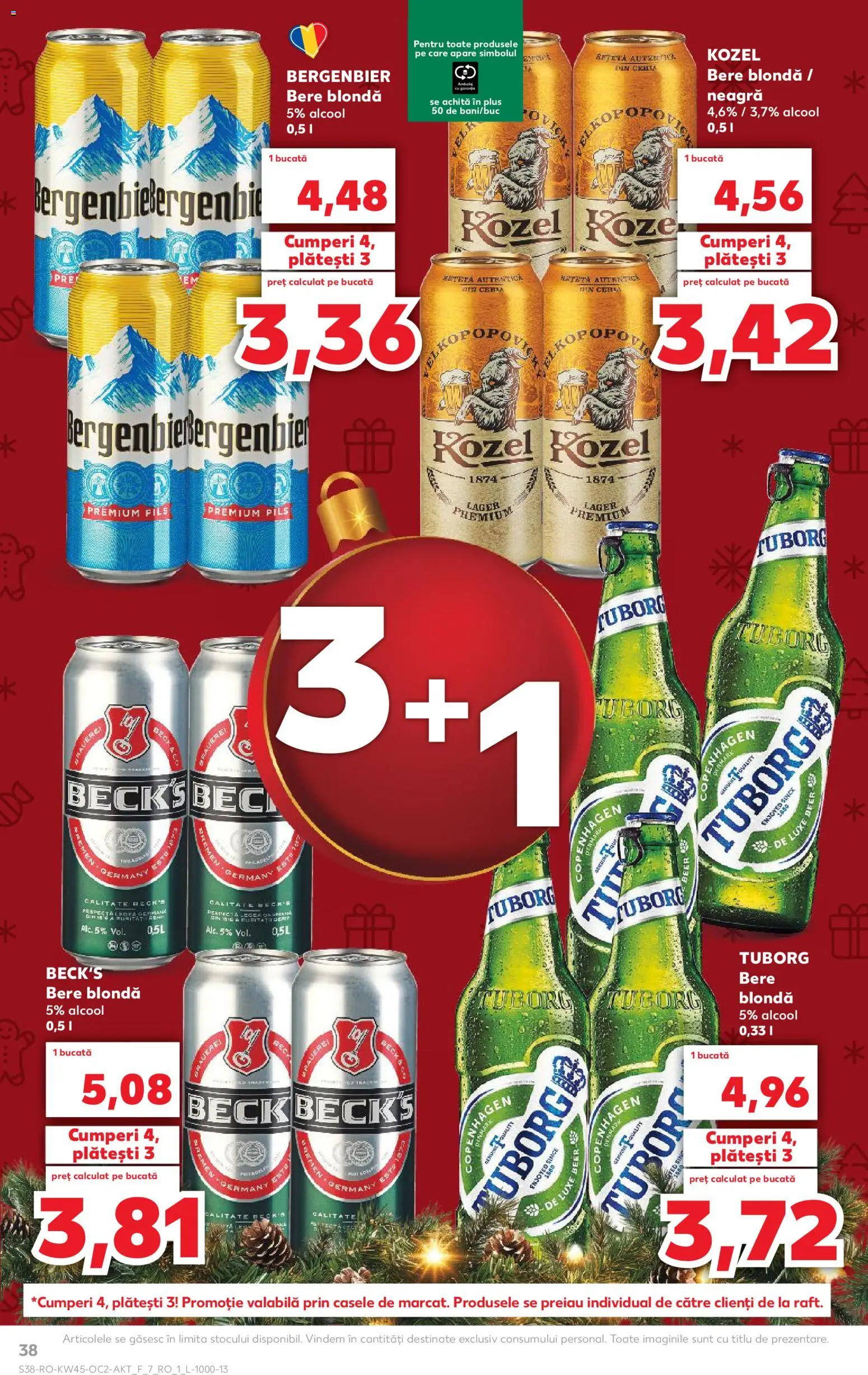 Kaufland RO akciós ujság - amely érvényes a következő dátumtól: 05.11.2025 | Oldal: 38