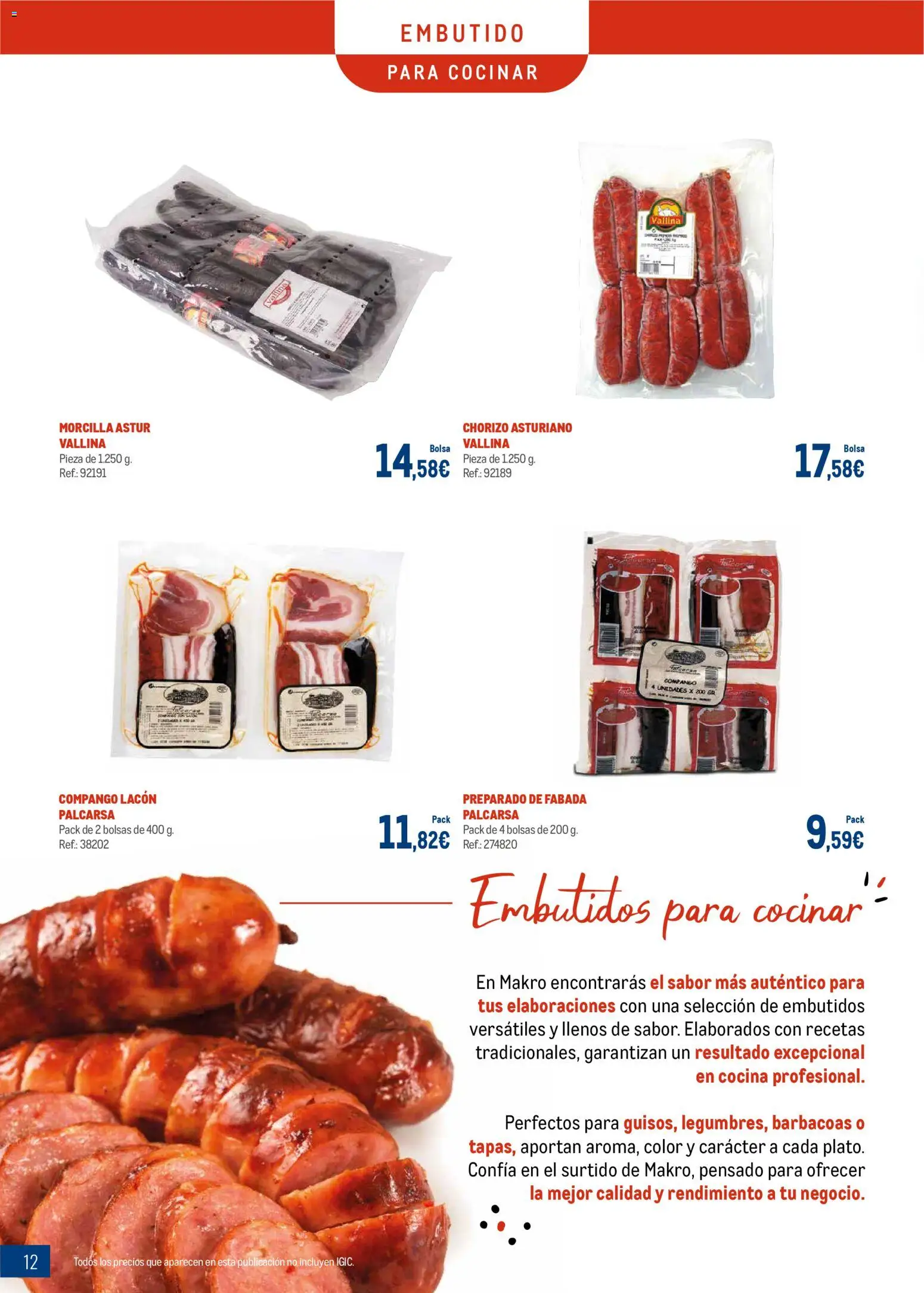 Makro - Charcuteria Canarias │ válido desde el 01.12.2025 | Página: 12 | Productos: Νυχτικό, Bolsa, Cocina