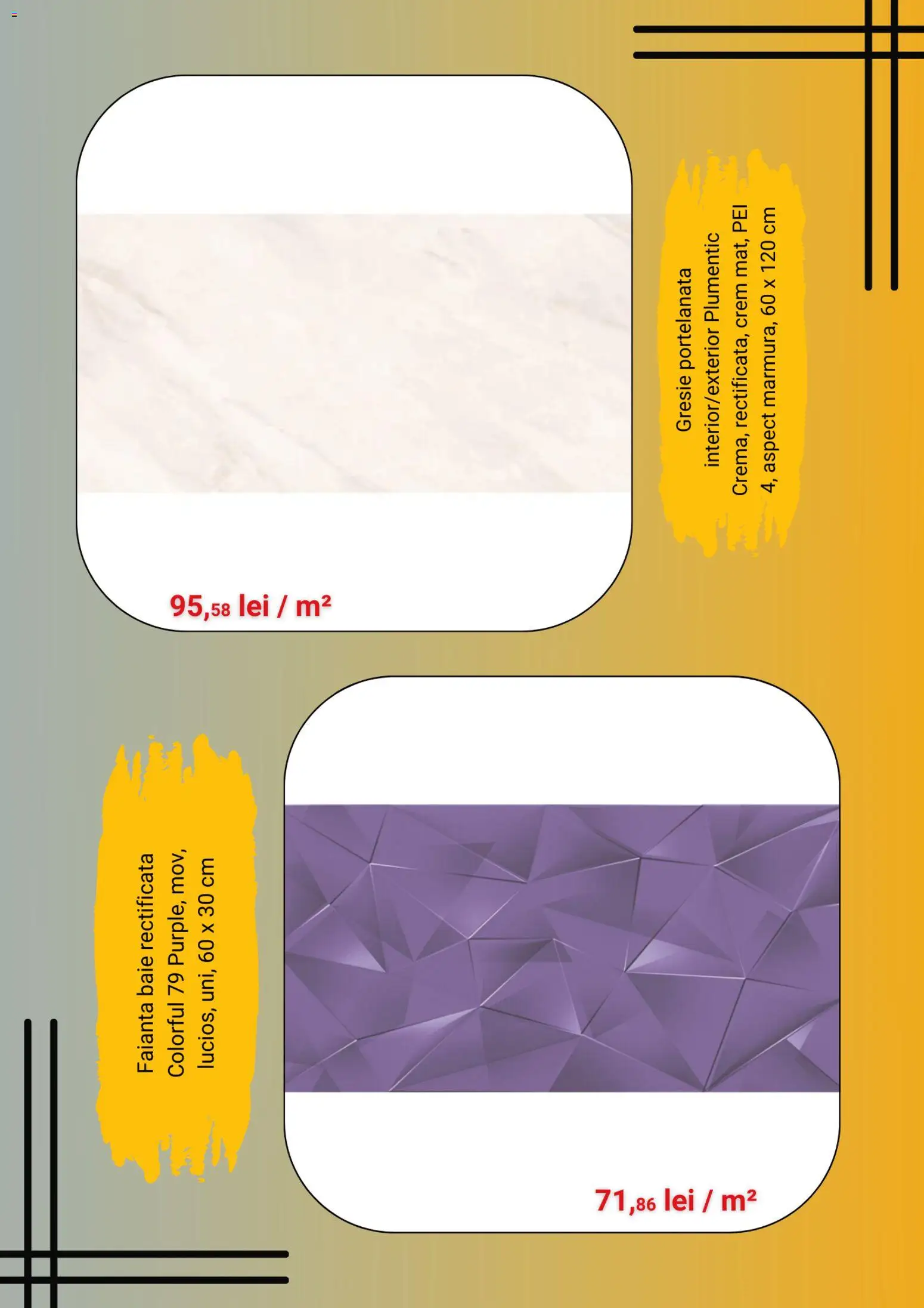 Noul catalog Mathaus – valabil de la 20.01.2026 | Pagină: 4 | Produse: Faianță, Gresie