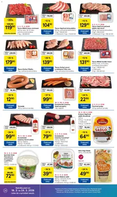 Náhled letáku Kostelecké Uzeniny Horal salám, 900 g, balený od 18.03.2026 | Strana: 24