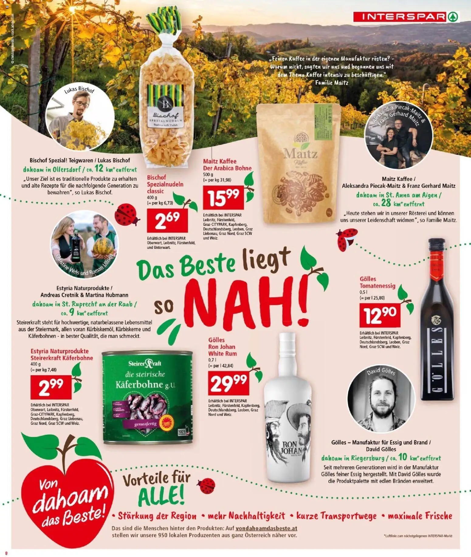 Interspar Flugblatt - Burgenland Sued gültig ab 26.02.2026 | Seite: 9 | Produkte: Libacomb, Kaffee