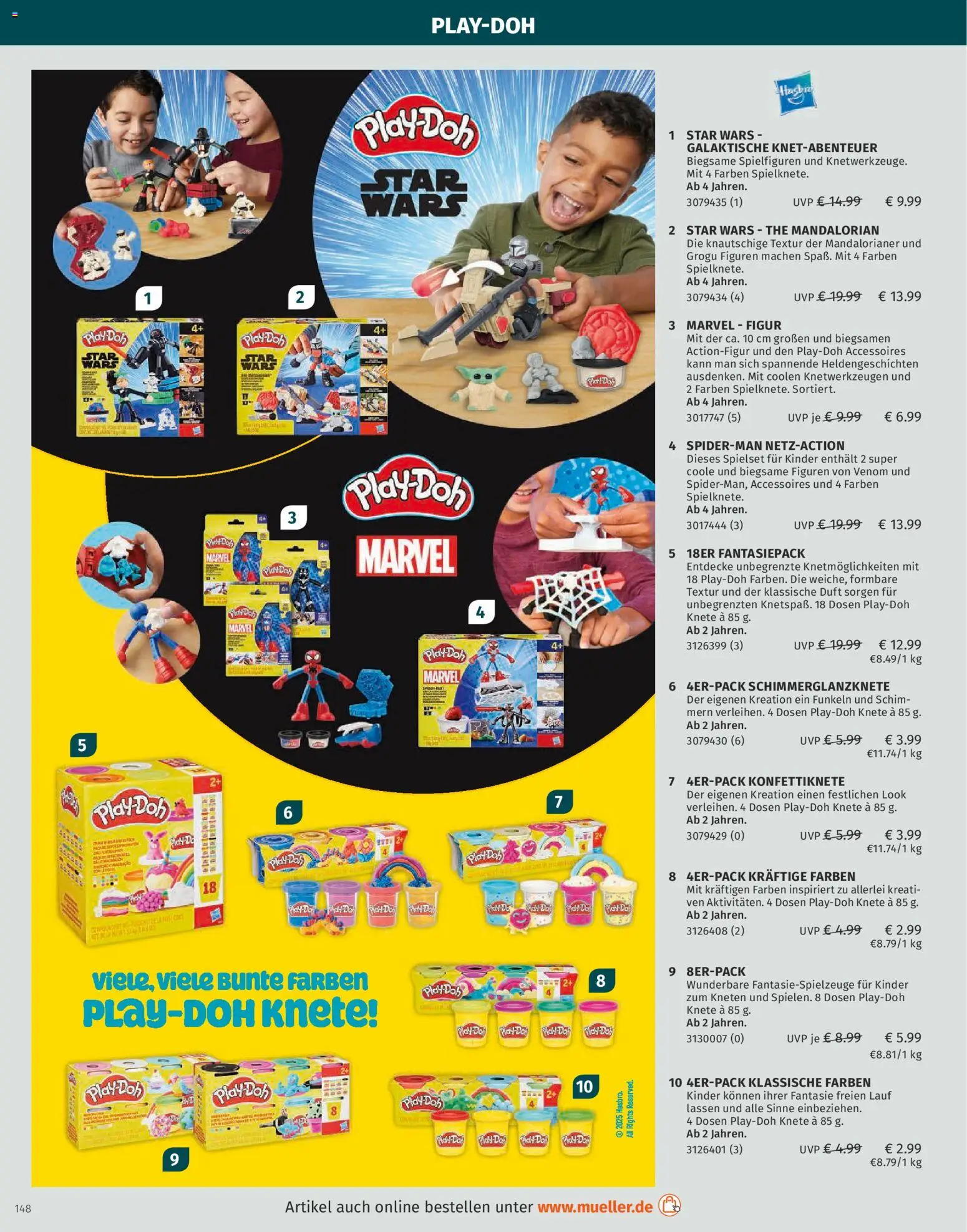 Müller Spielwarenkatalog – gültig ab 27.10.2025 | Seite: 148 | Produkte: Duft