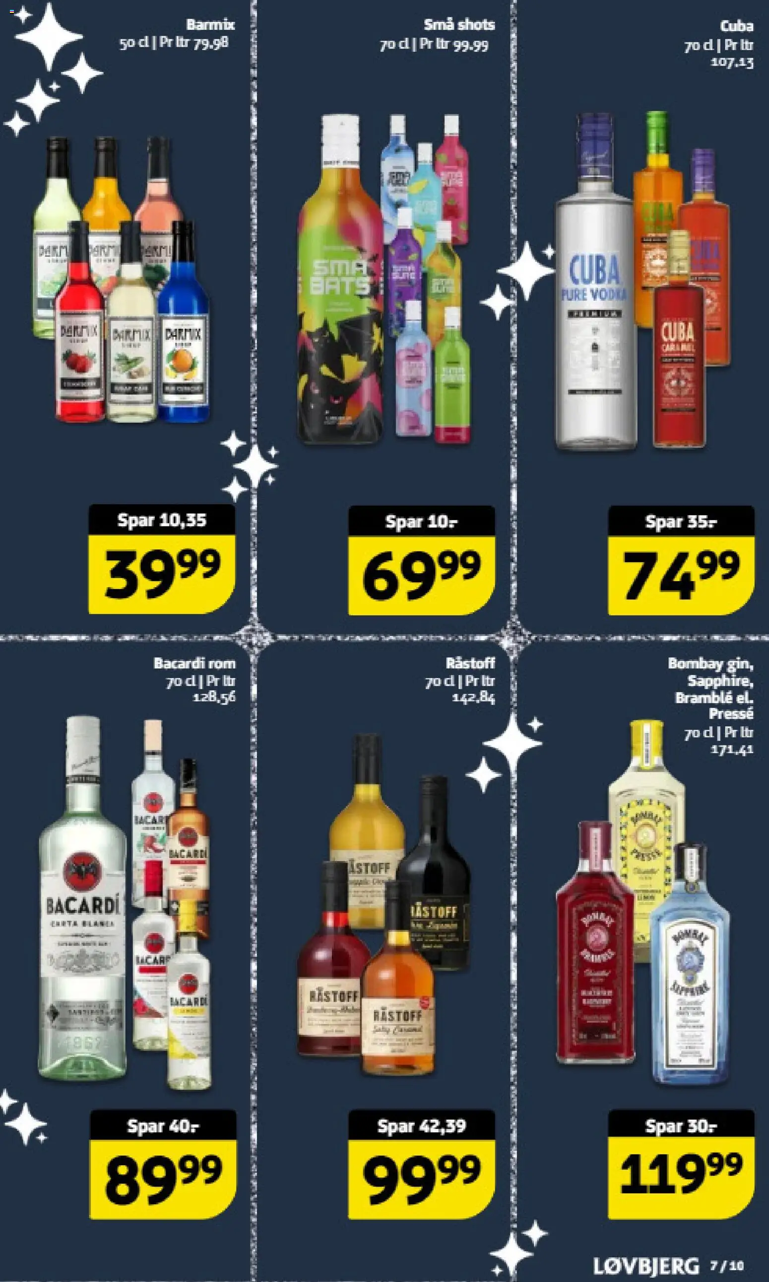 Løvbjerg tilbudsavis – gyldig fra 21.11.2025 | Side: 7 | Produkter: Vodka, Rom