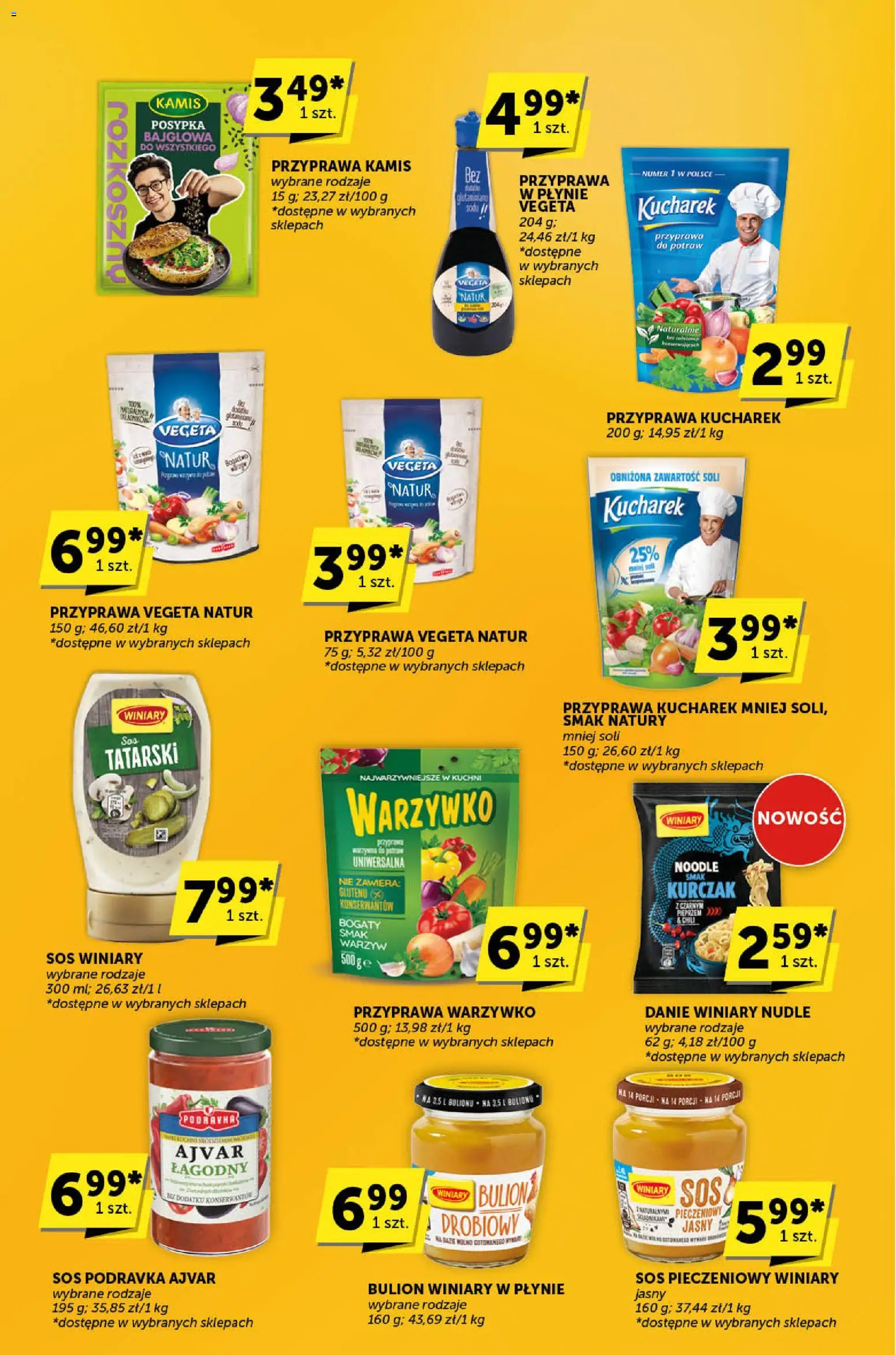 Euro Sklep Gazetka - Katalog od 19.02.2026 | Strona: 13 | Produkty: Kurczak, Ajvar, Sos, Sól