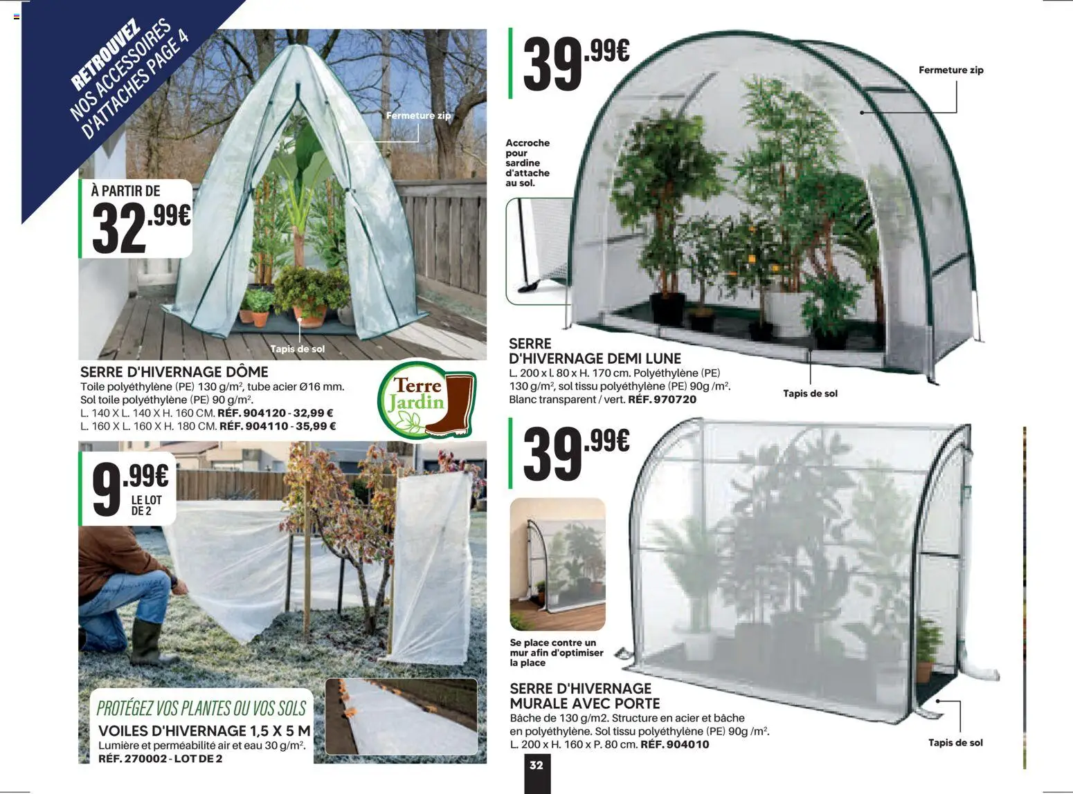 {H1} | Page: 32 | Produits: Plantes, Sardine, Porte, Tapis