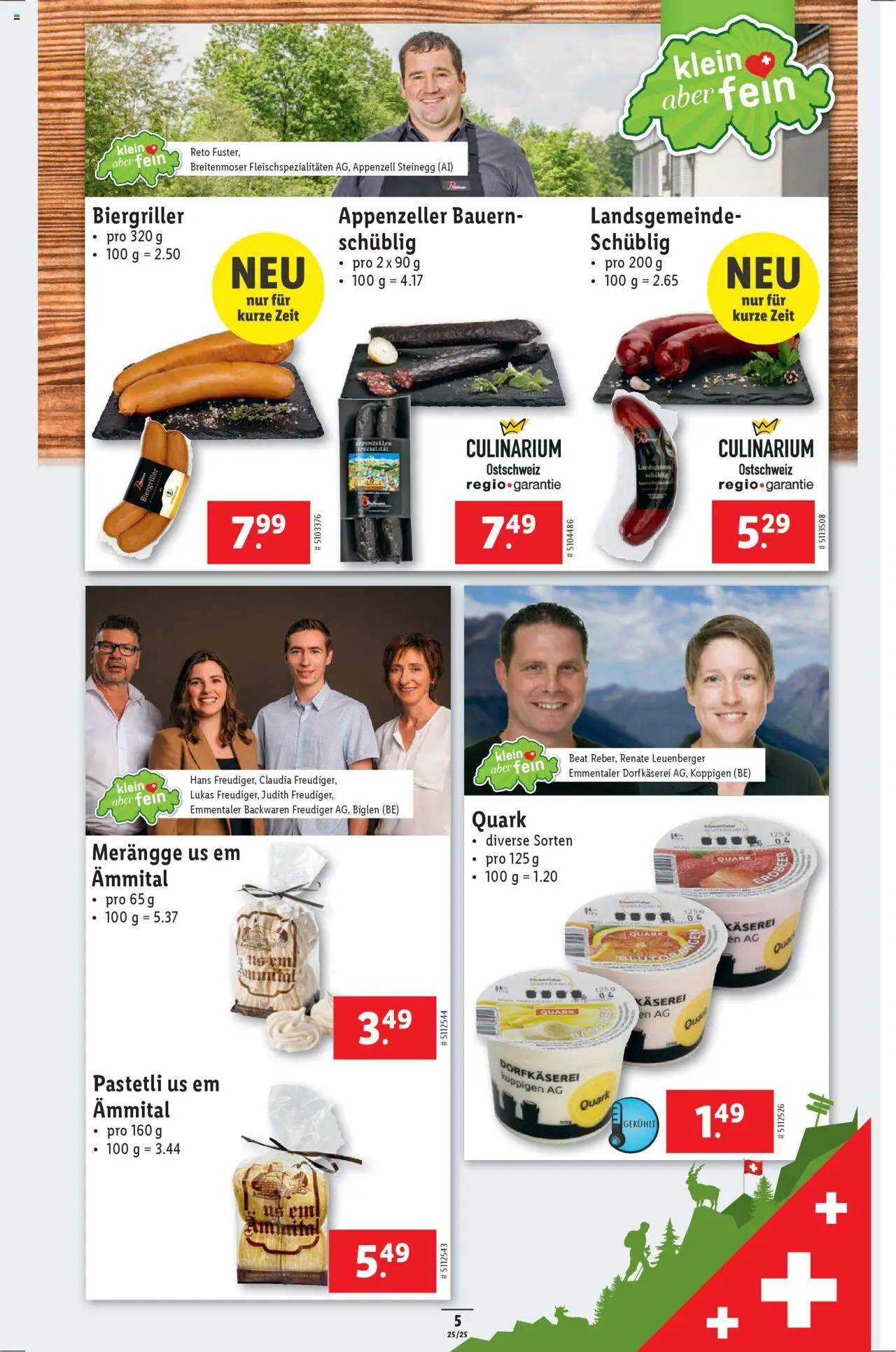 Lidl Aktionen Klein aber fein ab 19.06.2025 | Seite: 5 | Produkte: Quark