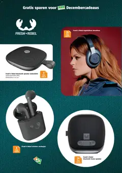 Poiesz - Decembercadeaus 2025 - Voorbeeld van een folder van Poiesz, geldig van 12.11.2025 | Pagina: 18 | Producten: Koptelefoon, Speaker, Bluetooth