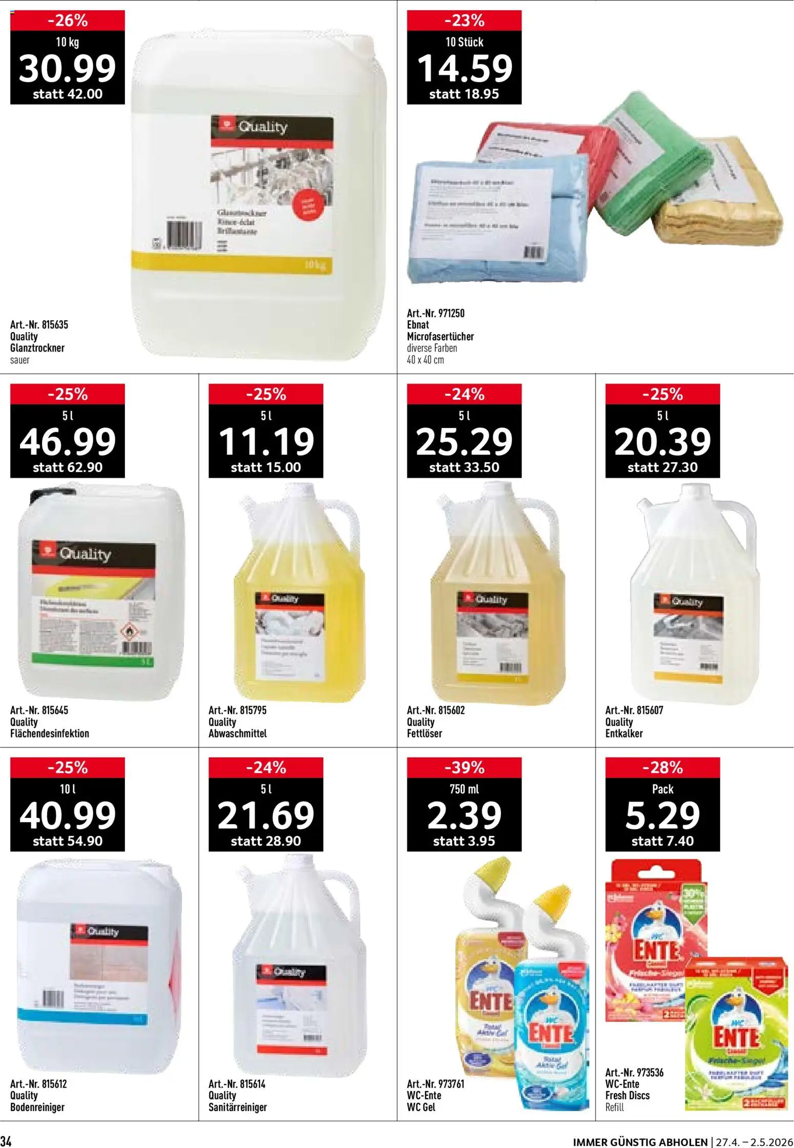 Prodega aktionen – gültig ab 27.04.2026 | Seite: 34