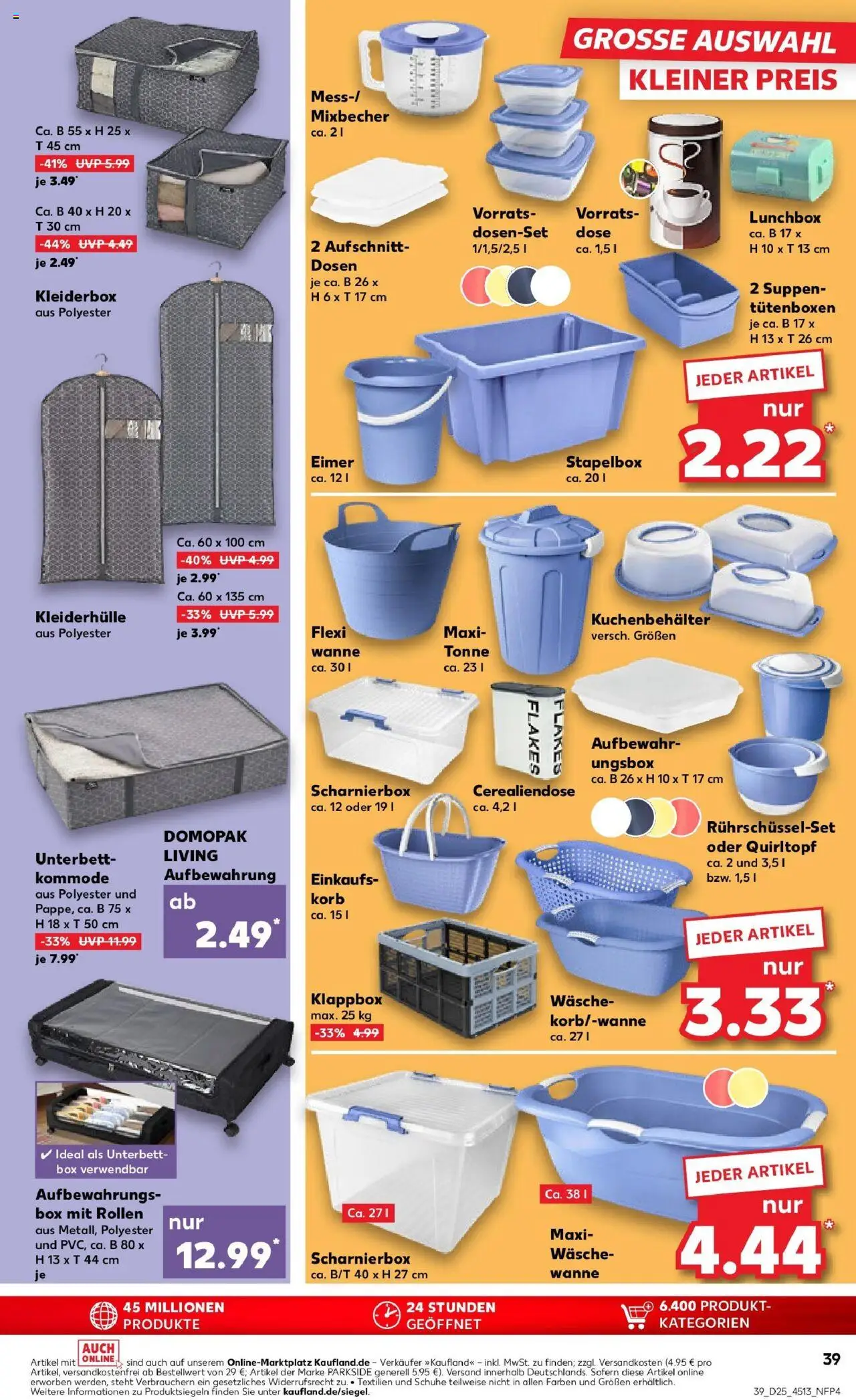 Kaufland prospekt Kaufbeuren	 - gültig ab dem 22.06.2025 | Seite: 52 | Produkte: Kommode, Box, Korb