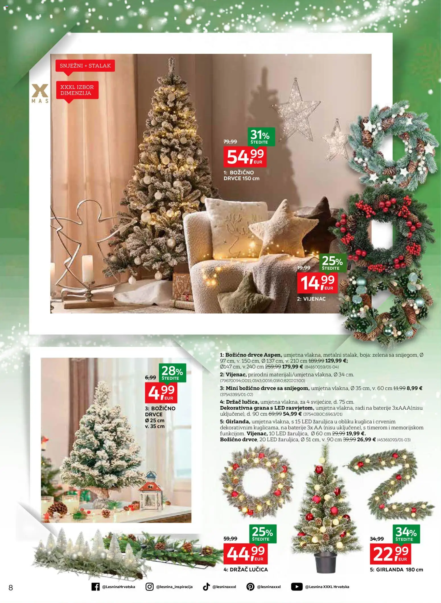 Lesnina katalog | vrijedi od 29.10.2025 | Stranica: 8 | Proizvodi: Baterije