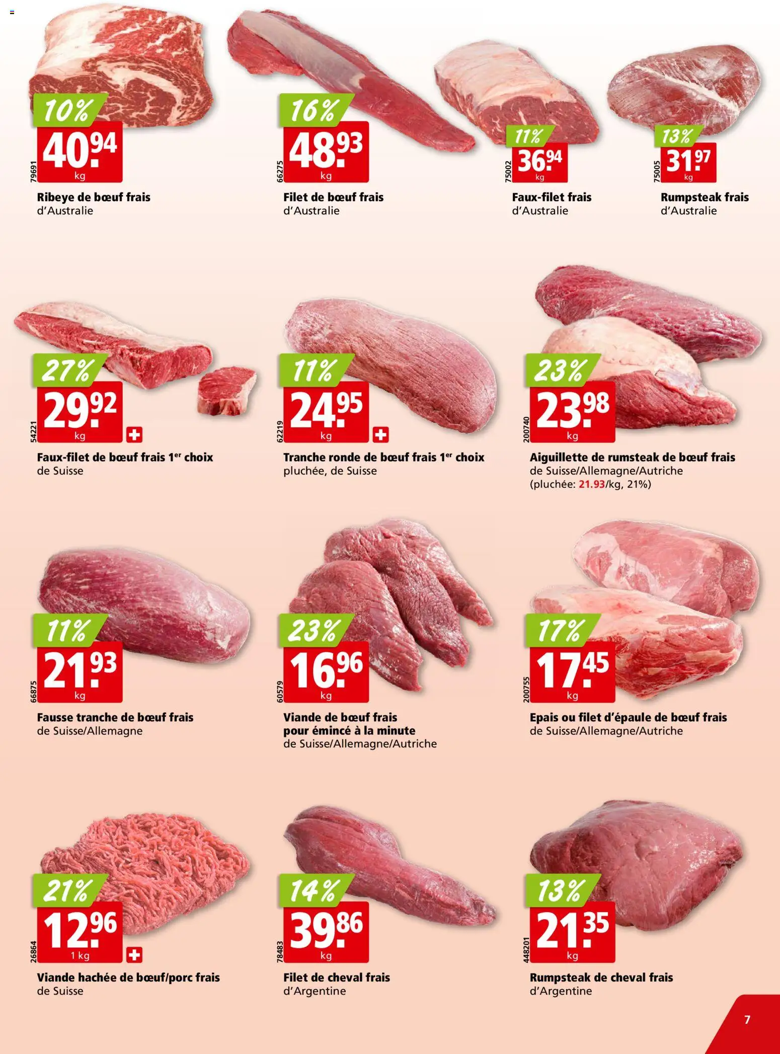 Aligro Aktionen Chavannes, Matran, Genève, Sion – gültig ab 16.02.2026 | Seite: 7