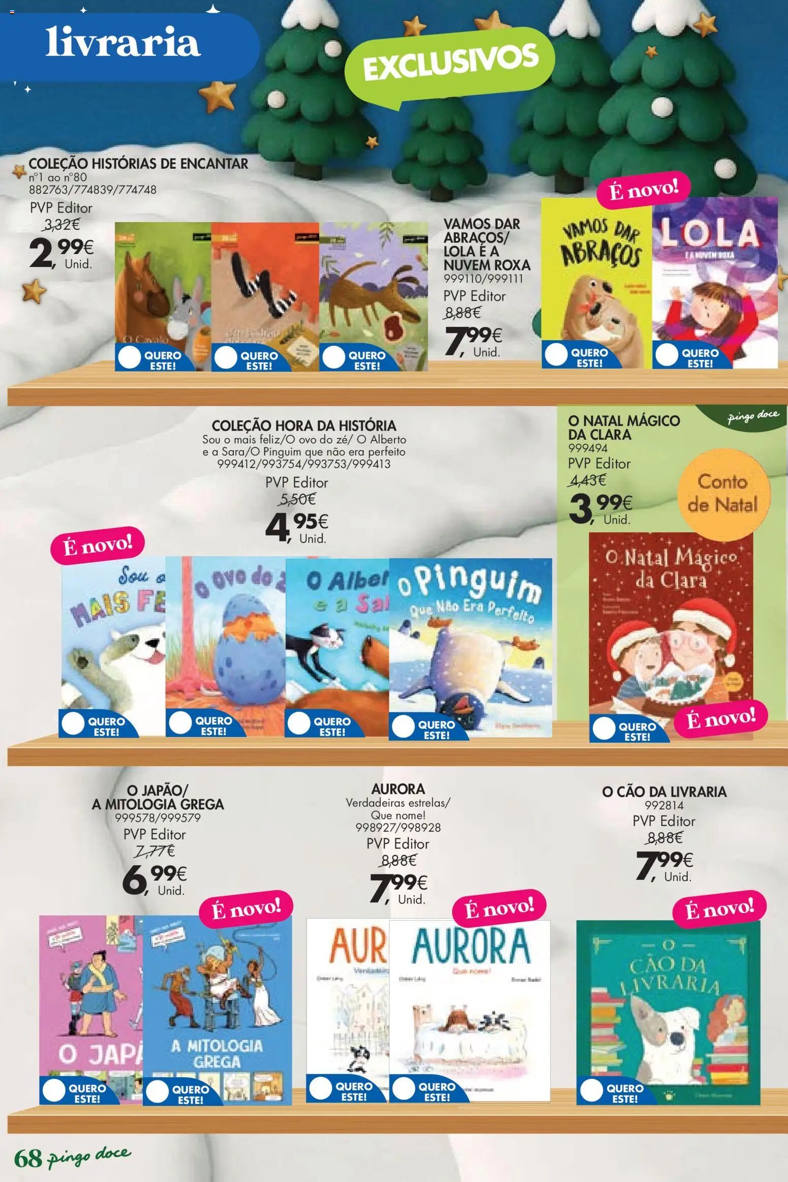 Pingo Doce  Brinquedos Natal Lojas Hipers │ válido de 18.11.2025 | Página: 68 | Produtos: Sal