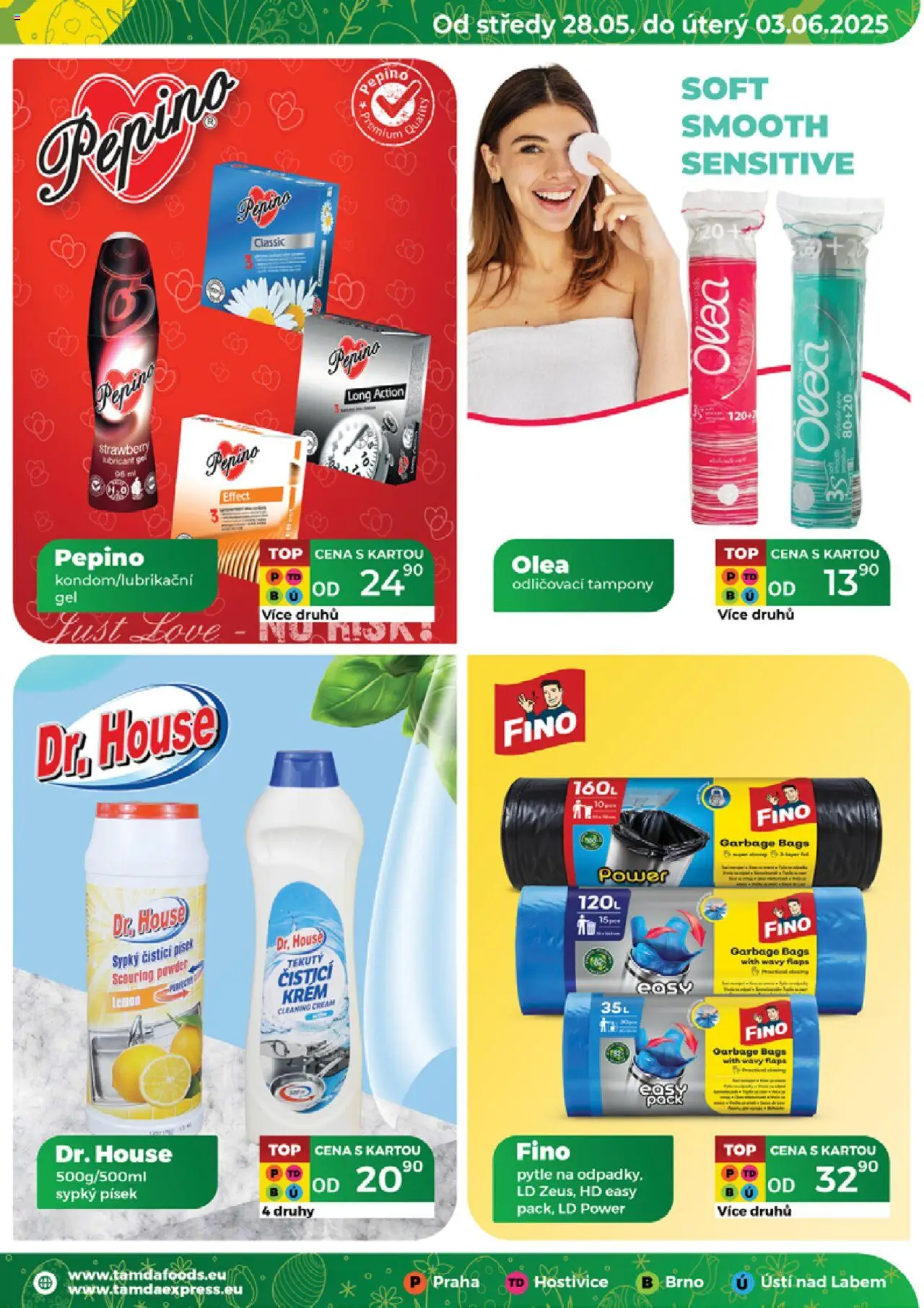 Tamda Foods leták od 28.05.2025 | Strana: 21 | Produkty: Makeup, Krém, Písek, Tampony