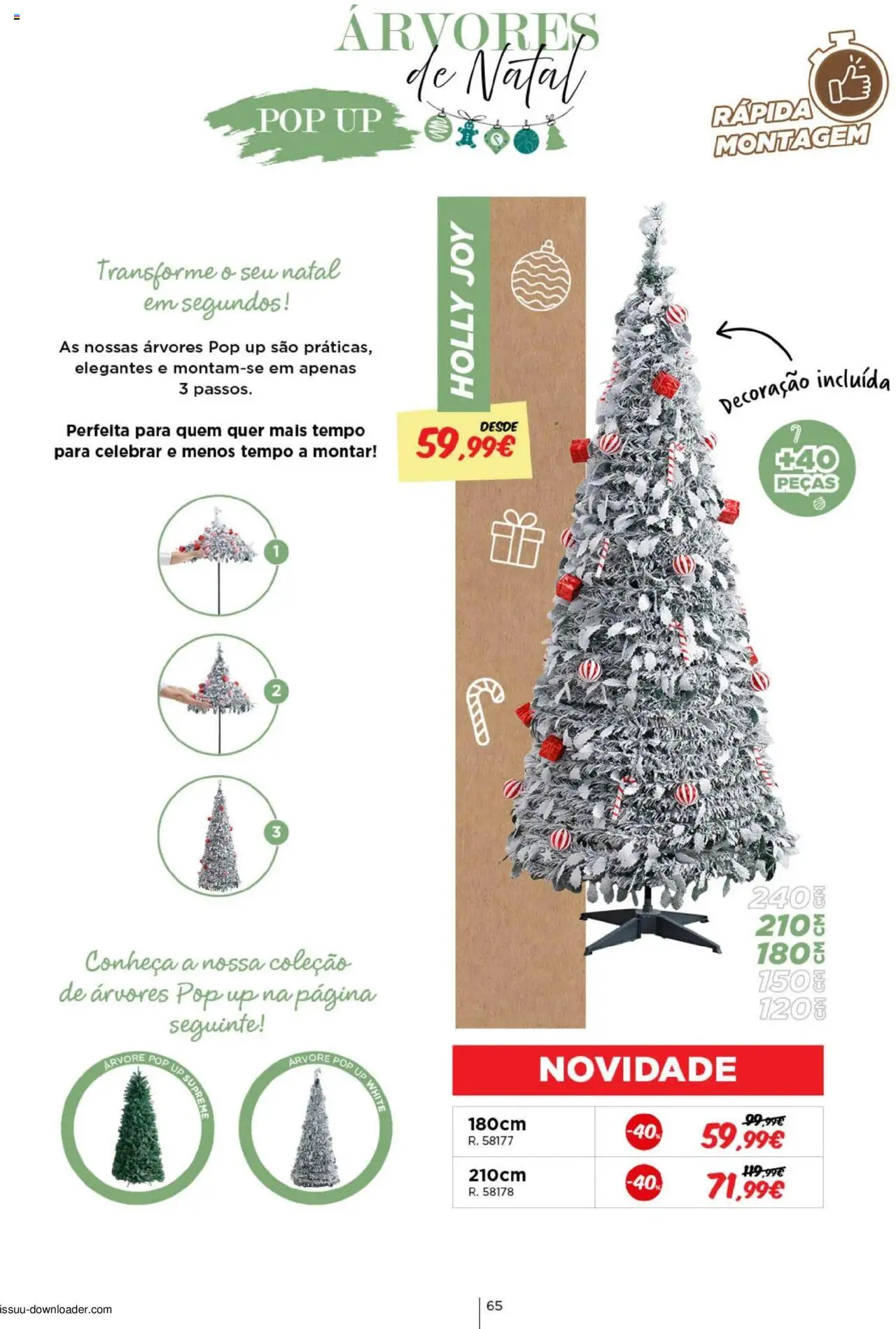 Espaço Casa Catálogo de Natal 2025 │ válido de 11.10.2025 | Página: 65
