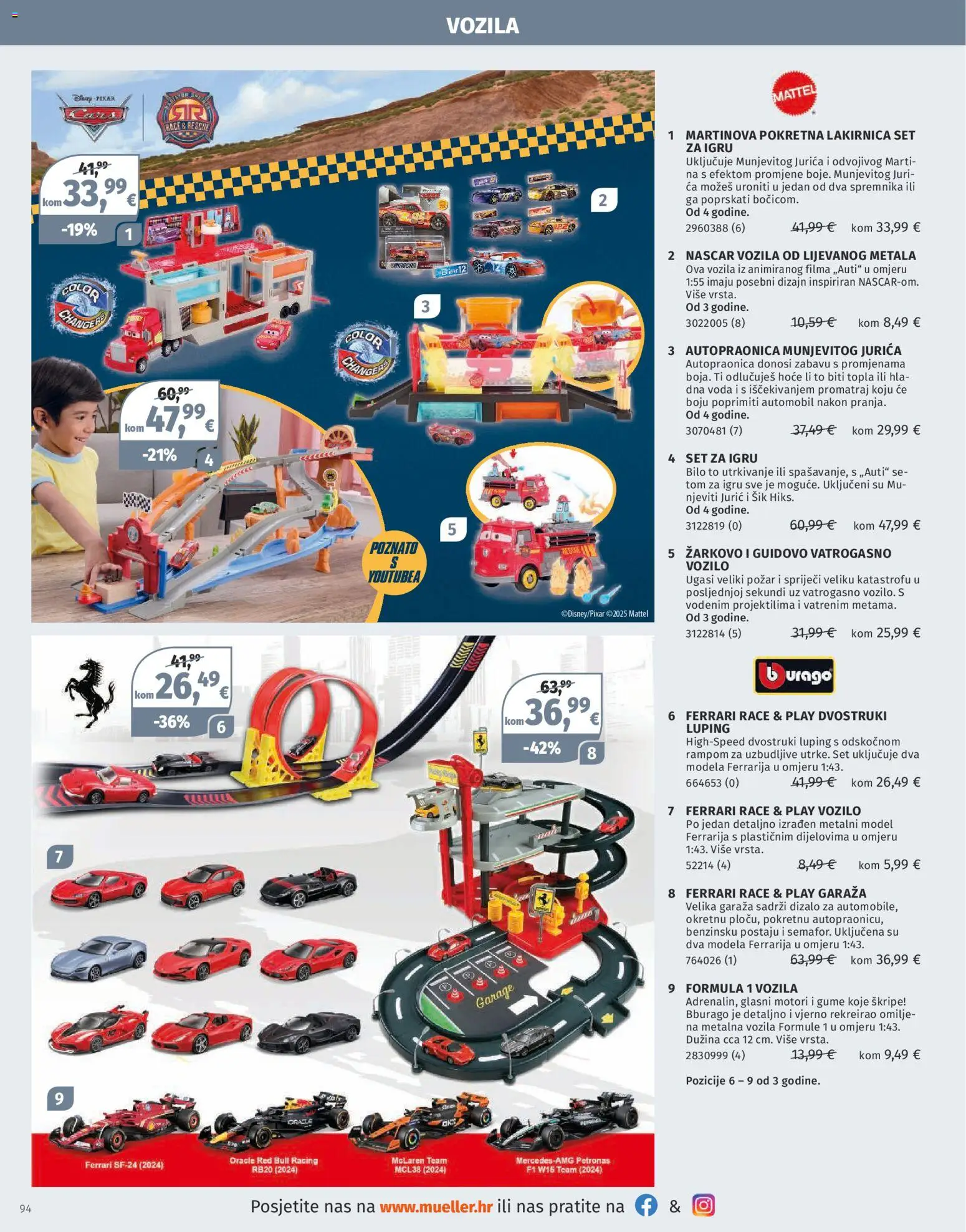 Müller katalog | vrijedi od 01.12.2025 | Stranica: 94 | Proizvodi: Voda, Red Bull