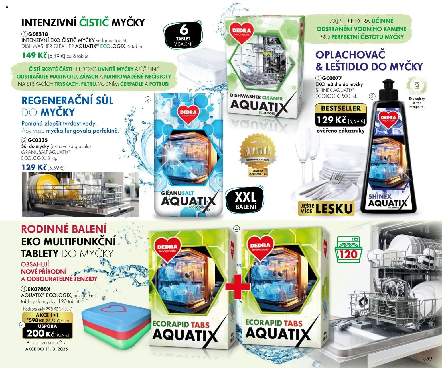 Nové Dedra akcie – leták je platný od 01.03.2026 | Strana: 59 | Produkty: Tablet
