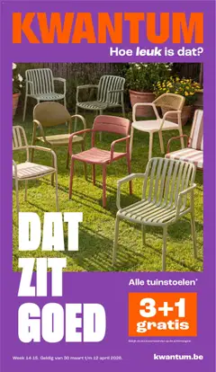Kwantum folder / publicité - Voorbeeld van een folder van Kwantum, geldig van 30.03.2026