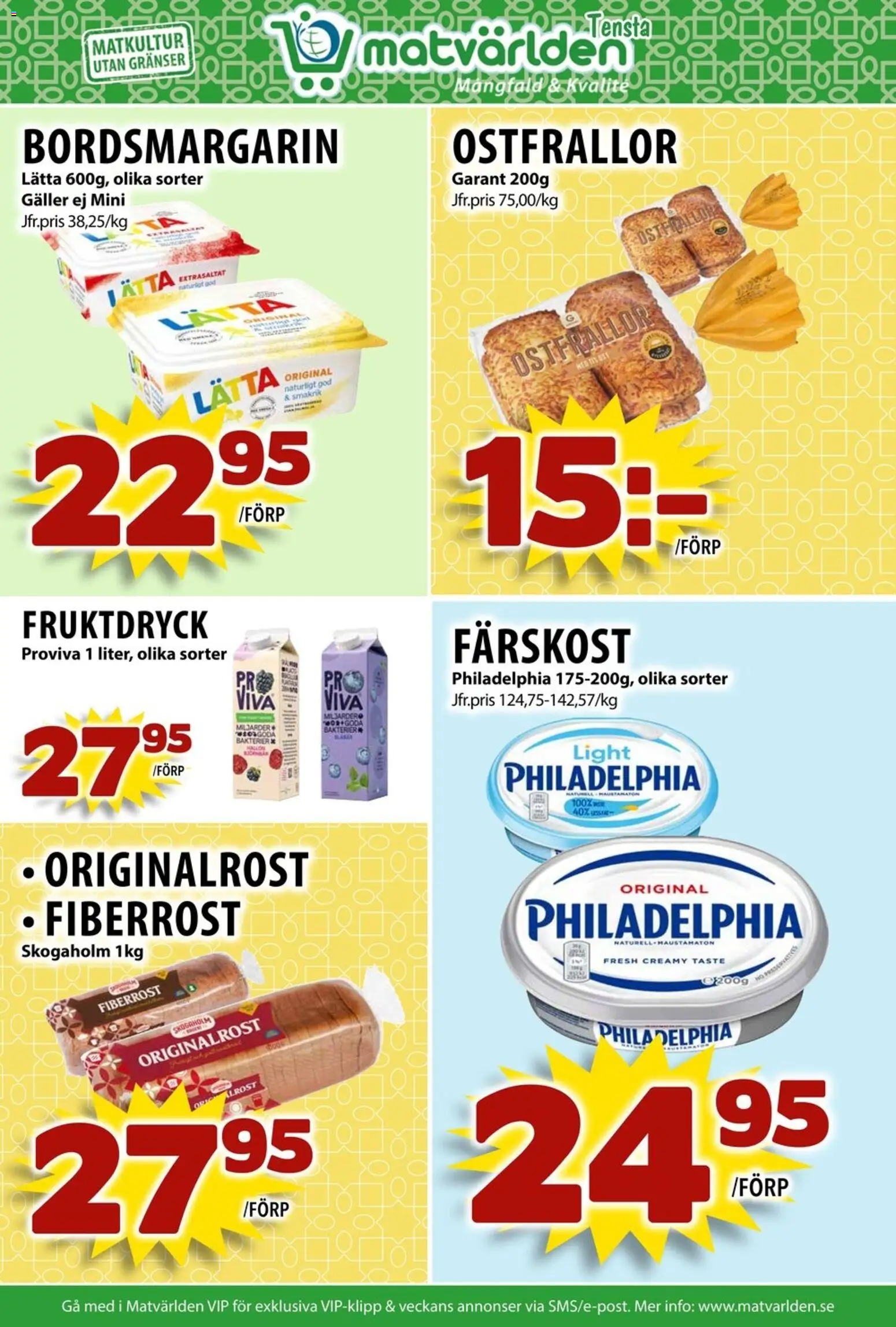 Matvärlden reklamblad aktuell från 16.02.2026 | Sida: 6 | Produkter: Galler