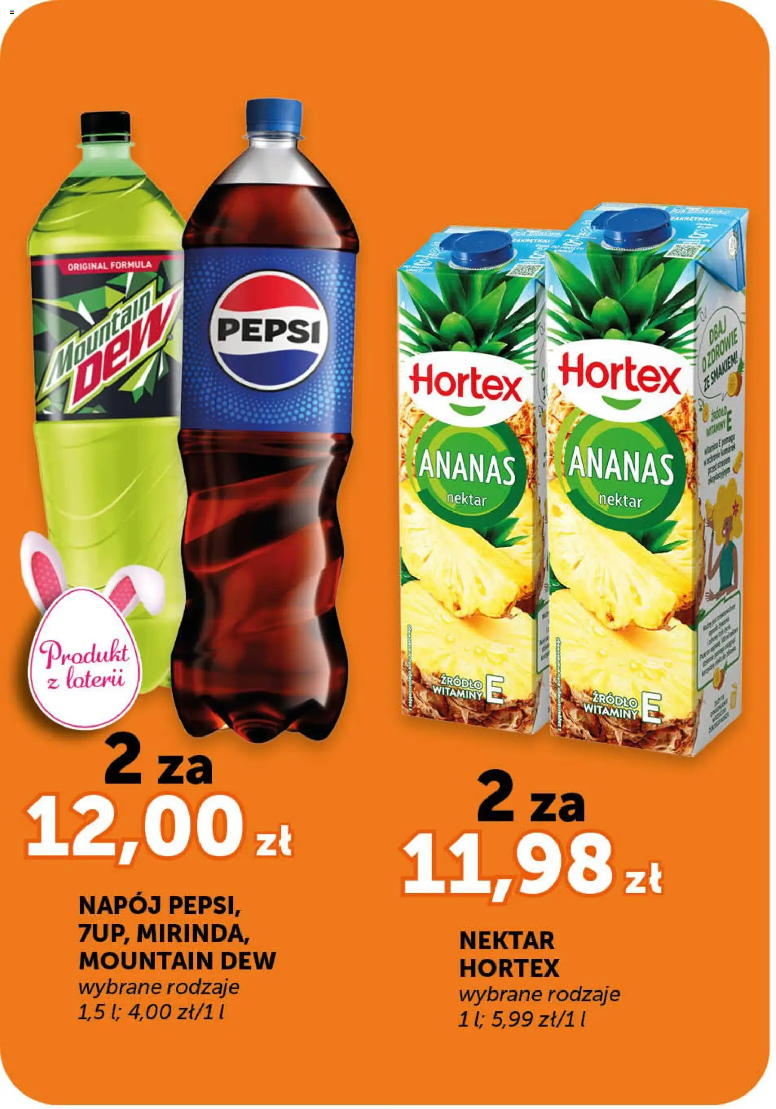 Groszek gazetka - Minimarket od 02.04.2026 | Strona: 2 | Produkty: Pepsi, Ananas