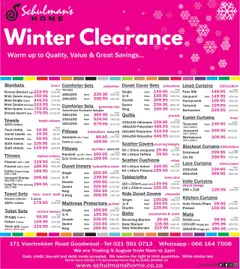 Preview of Schulman's Home specials valid from 01.08.2025