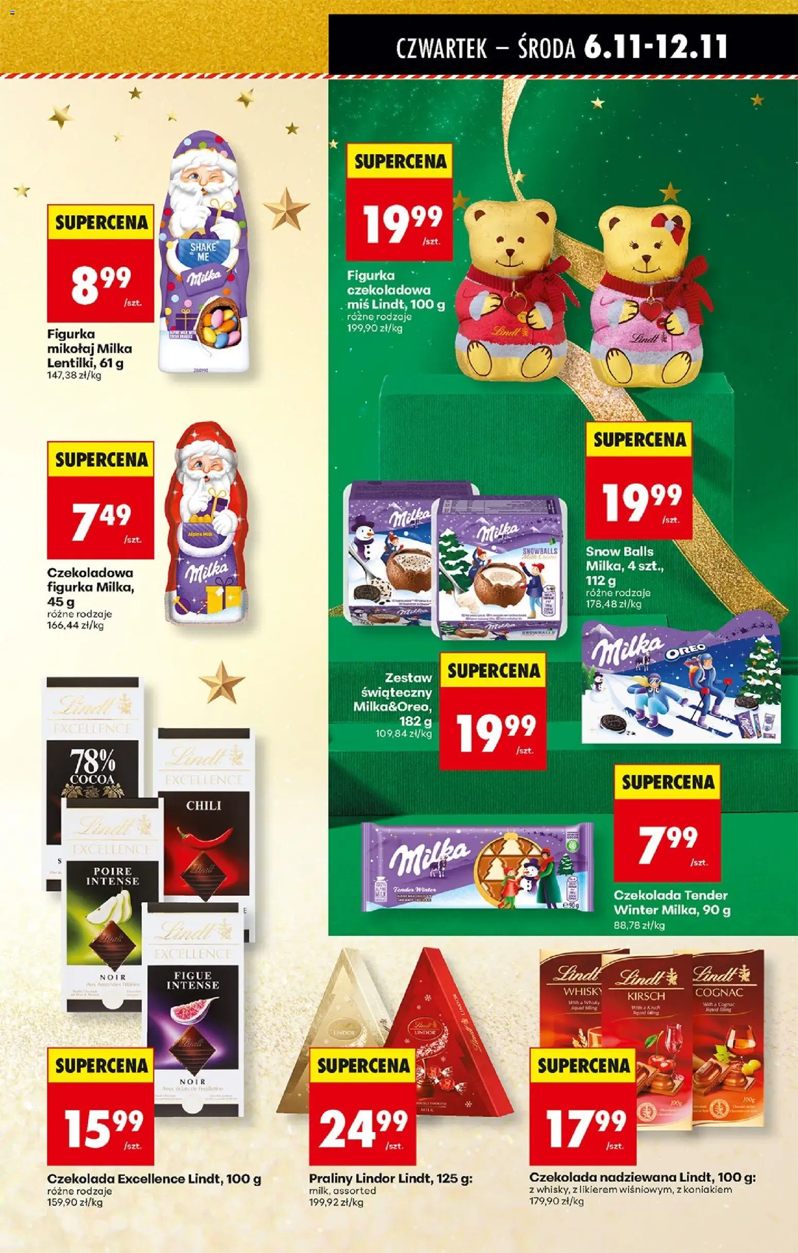 Biedronka gazetka - Oferta w tym tygodniu od 06.11.2025 | Strona: 53 | Produkty: Chili, Praliny, Milka, Whisky