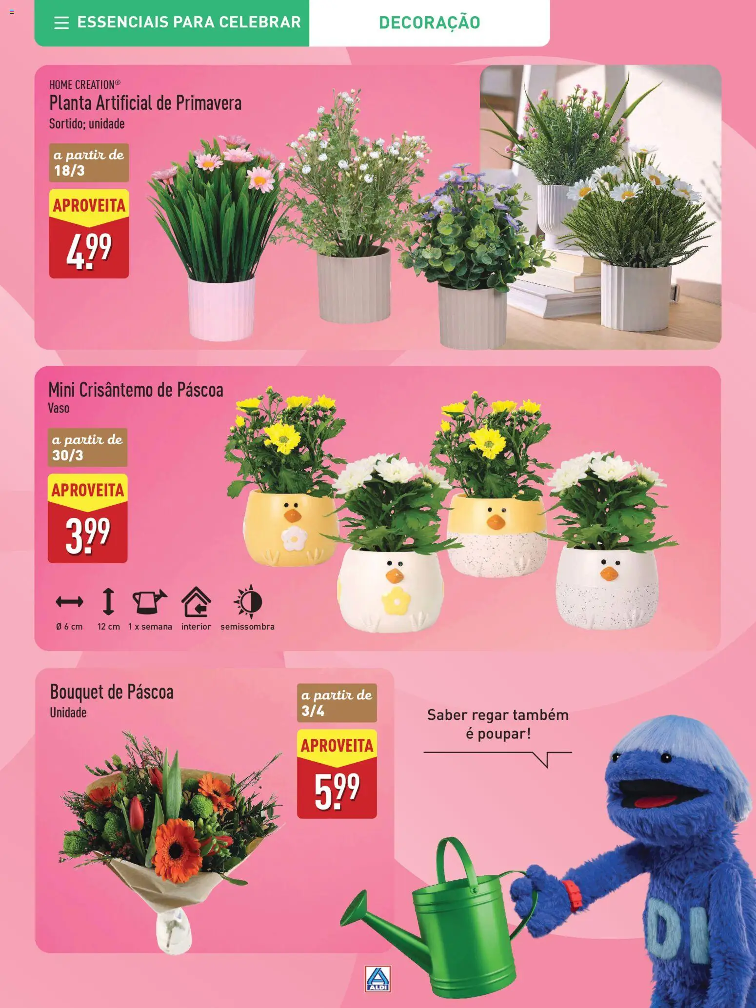 Aldi Especial Páscoa │ válido de 11.03.2026 | Página: 69 | Produtos: Vaso