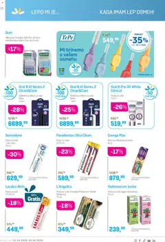 Lilly drogerie katalog - pregled Lilly drogerie kataloga - važi od 01.04.2026 | Strana: 20