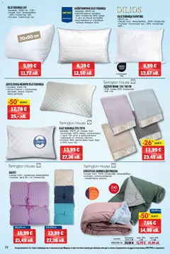 Преглед на METRO брошура - Нехранителни стоки - Офертите са валидни от 26.03.2026 | Страница: 22 | Продукти: Завивка, Възглавница, Одеяло, Подложка