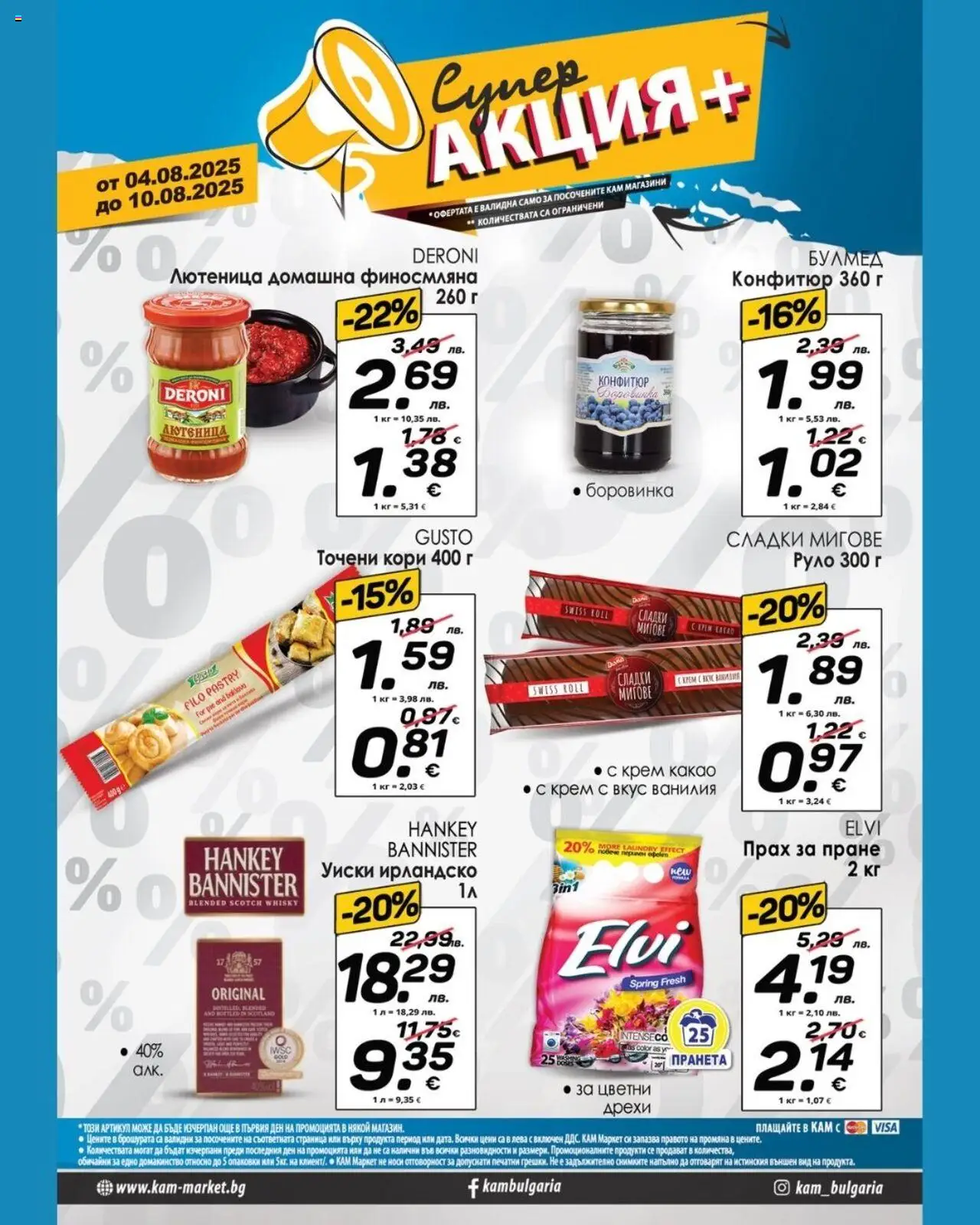  | Страница: 2 | Продукти: Крем, Уиски, Руло, Calvados