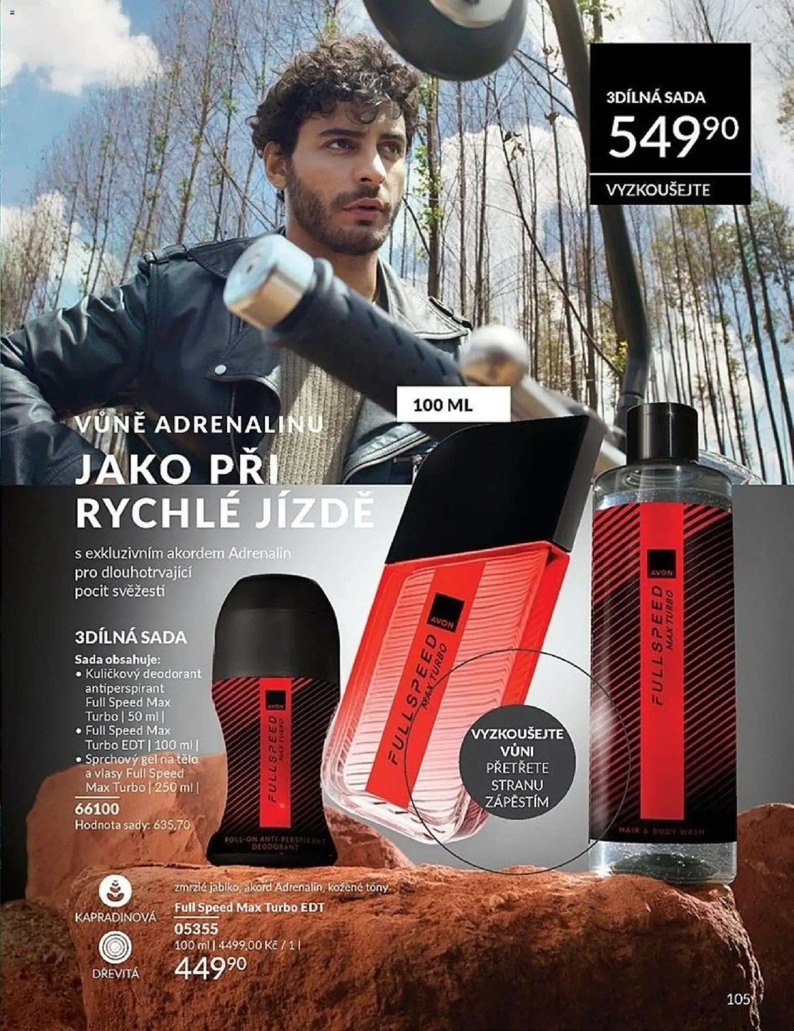 Avon katalog 3/2026 od 01.03.2026 | Strana: 105 | Produkty: Sprchový gel, Deodorant, Antiperspirant, Body